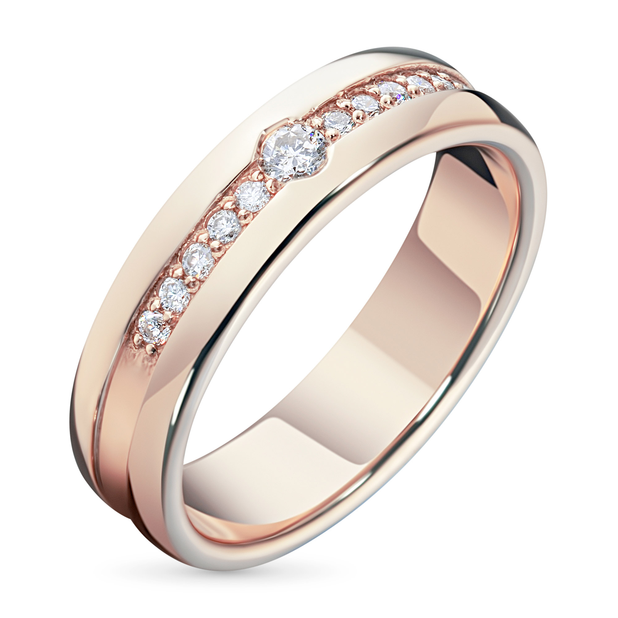 Кольцо из красного золота с бриллиантами э0201кц05160600, э0201кц05160600 
Кольцо из красного золота с бриллиантами э0201кц05160600, э0201кц05160600