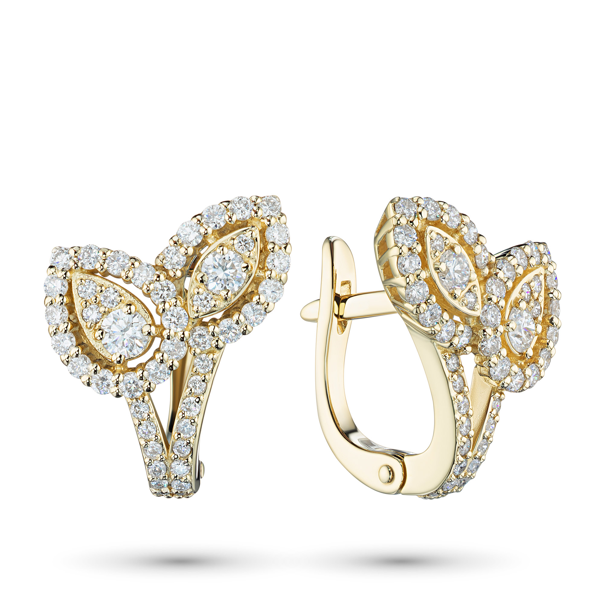 Серьги из желтого золота с бриллиантами э0301сг02210964, э0301сг02210964 
Серьги из желтого золота с бриллиантами э0301сг02210964, э0301сг02210964