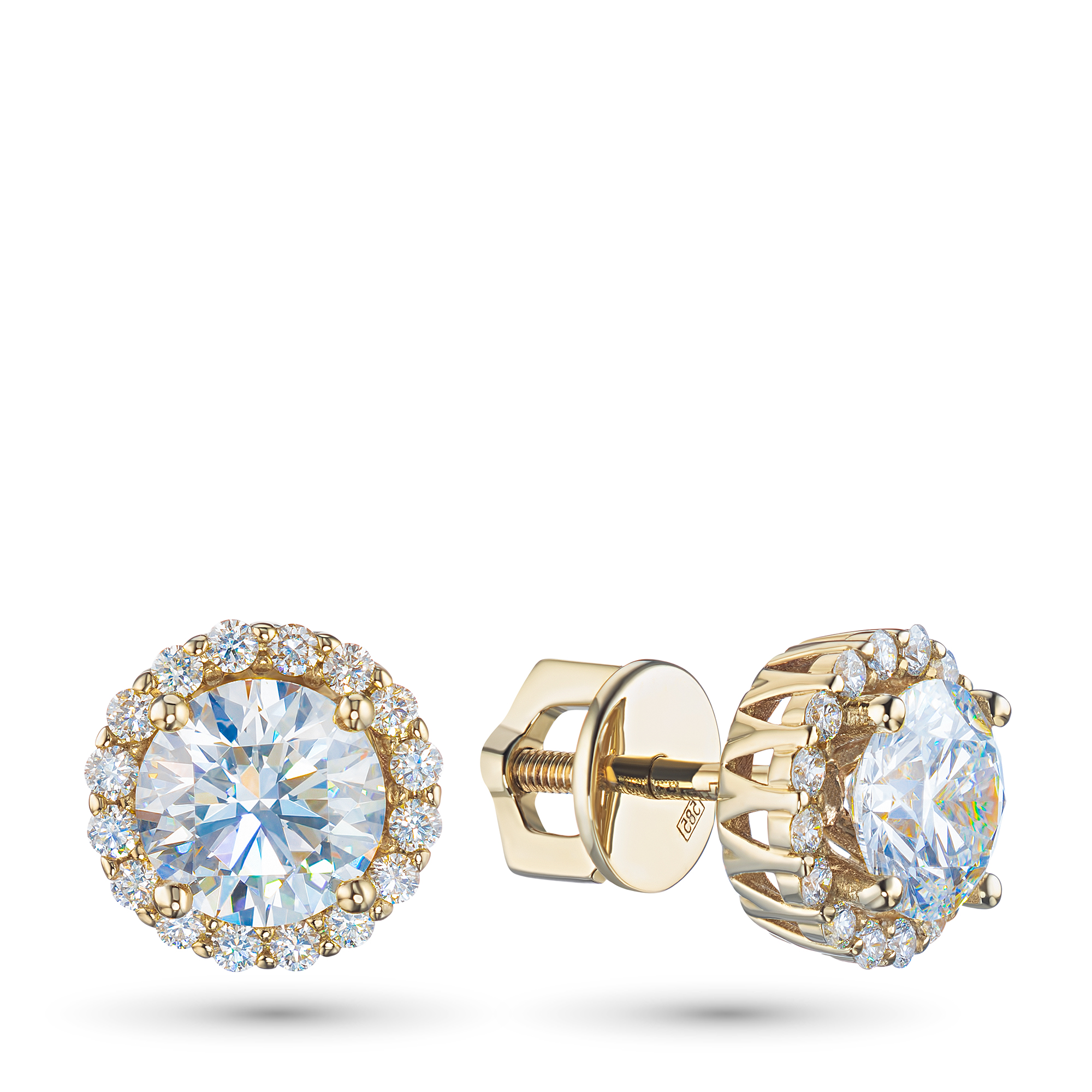 Пусеты из желтого золота э0312пс04191700_white, э0312пс04191700_white 
Пусеты из желтого золота э0312пс04191700_white, э0312пс04191700_white