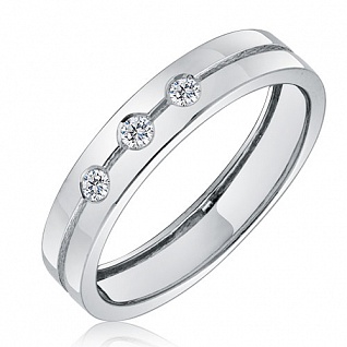 Обручальные кольца с якутскими бриллиантами