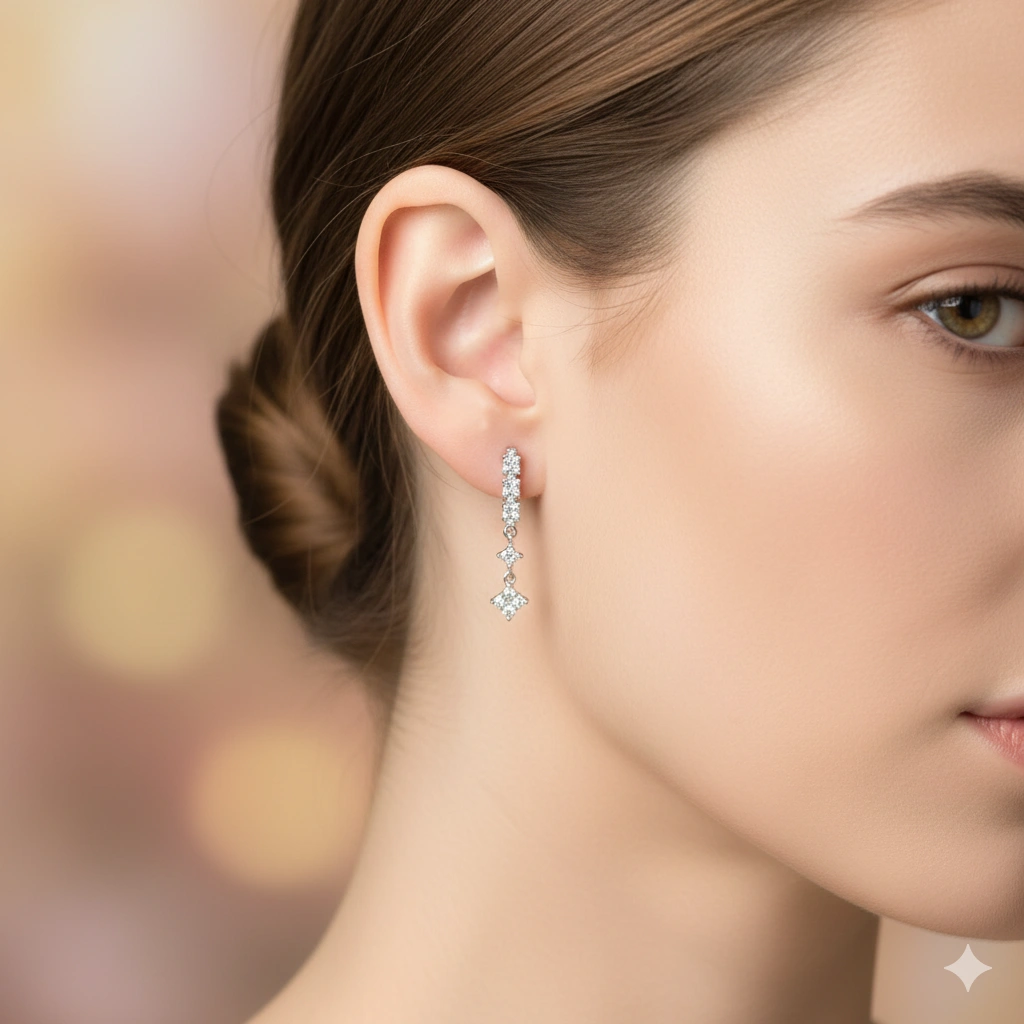 

Серьги из серебра э0612сг01230355_white, э0612сг01230355_white