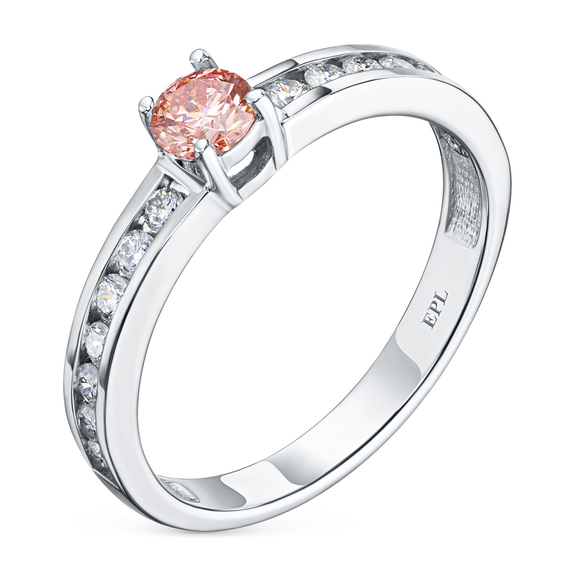 

Кольцо из белого золота э0912кц11081300_pink, э0912кц11081300_pink