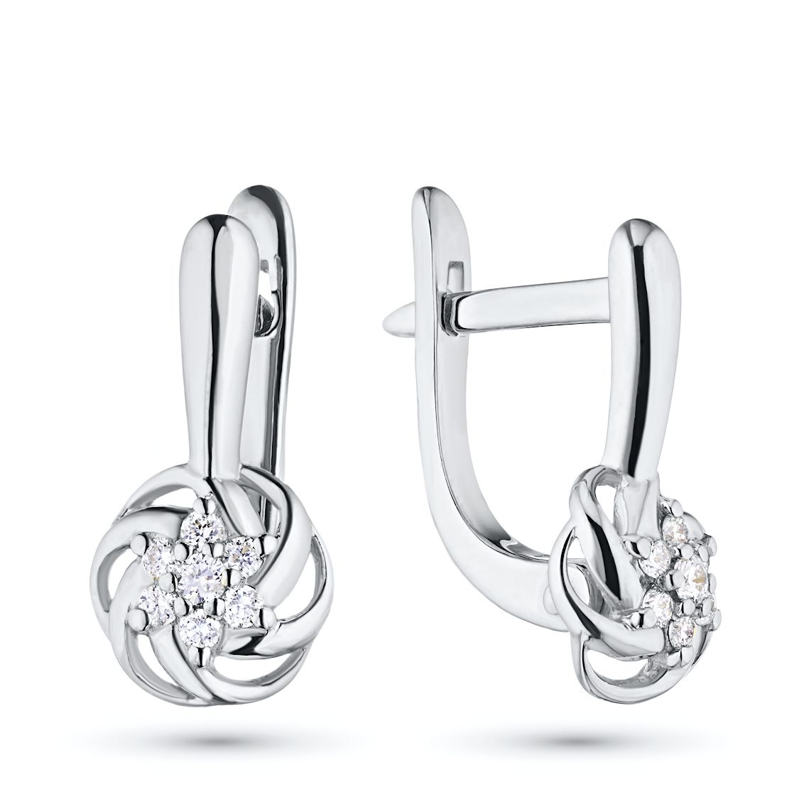 

Серьги из белого золота с бриллиантами э0901сг12170400, э0901сг12170400