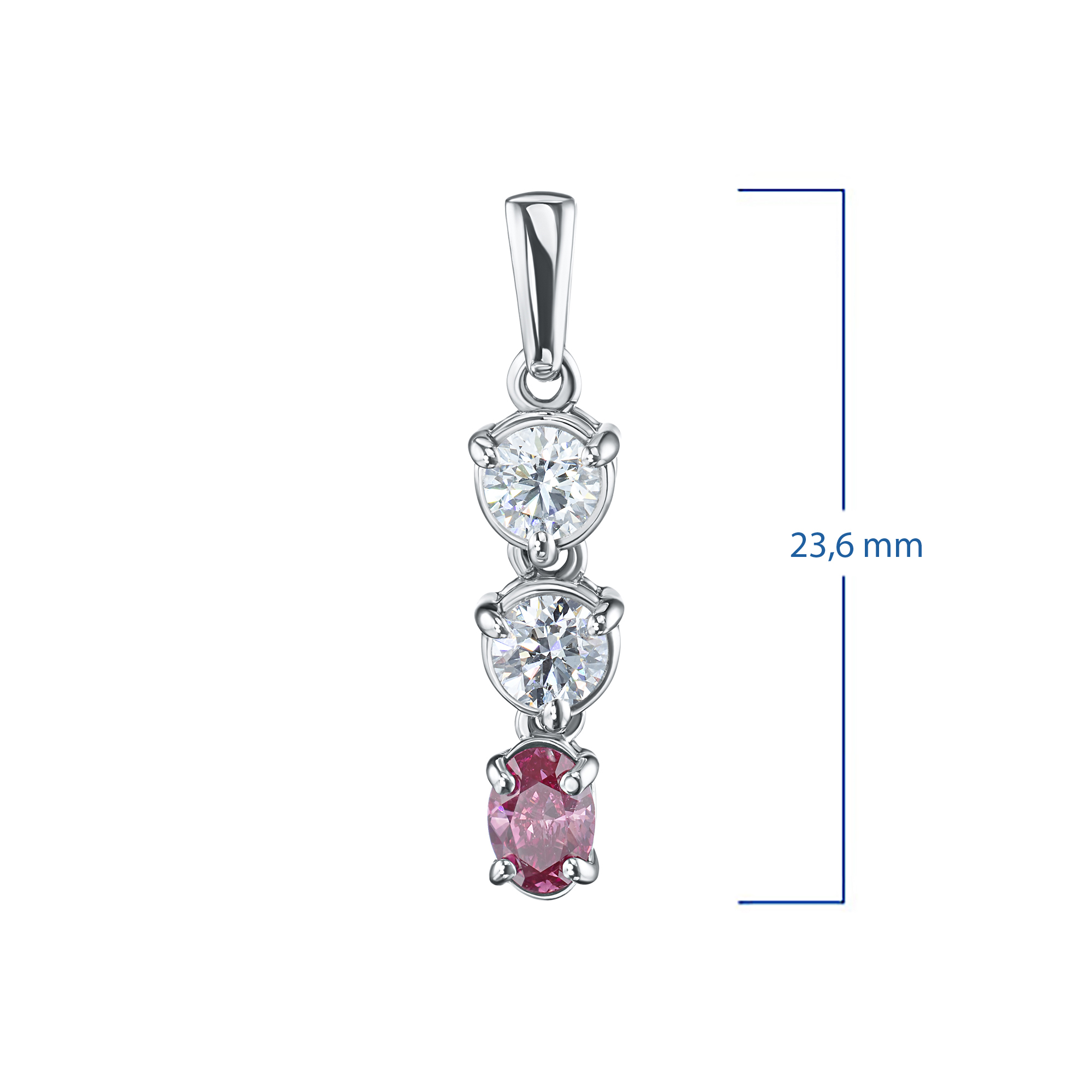

Подвеска из белого золота э0912пд03220652_pink, э0912пд03220652_pink