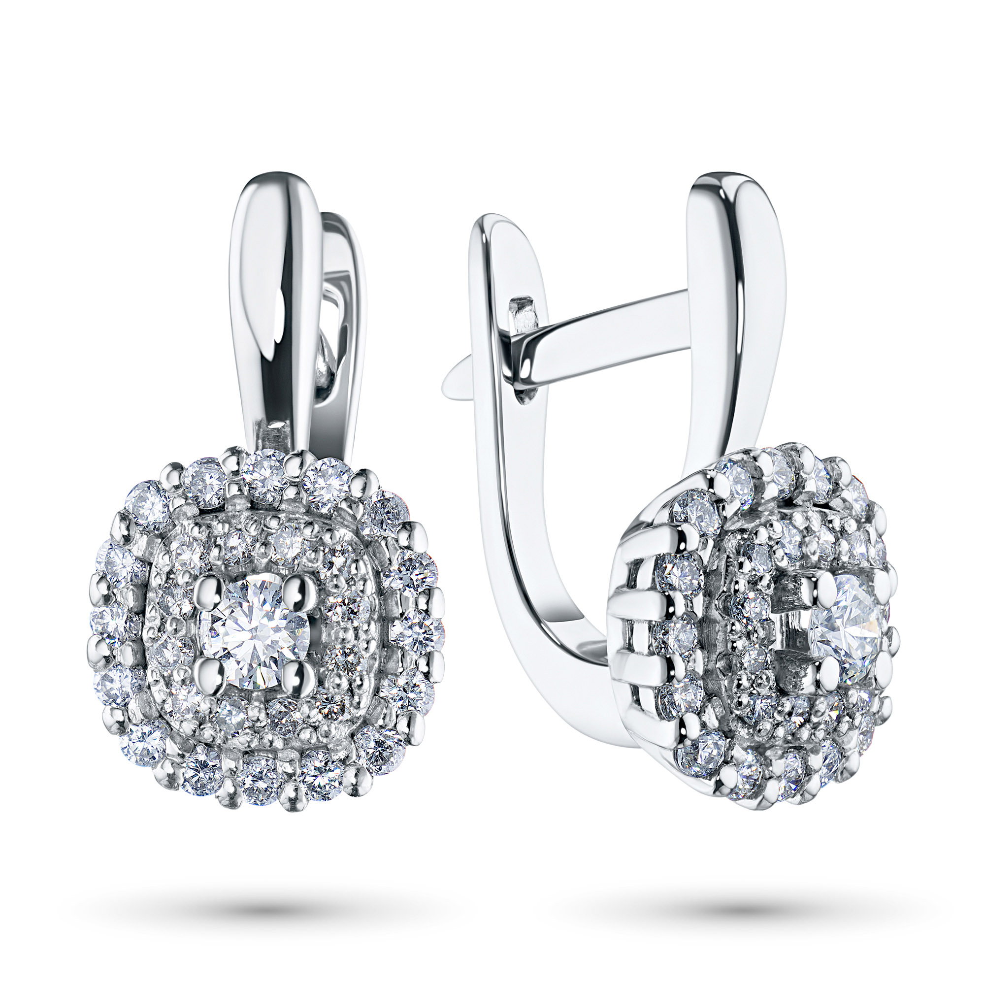 

Серьги из белого золота с бриллиантами э0901сг07182900, э0901сг07182900