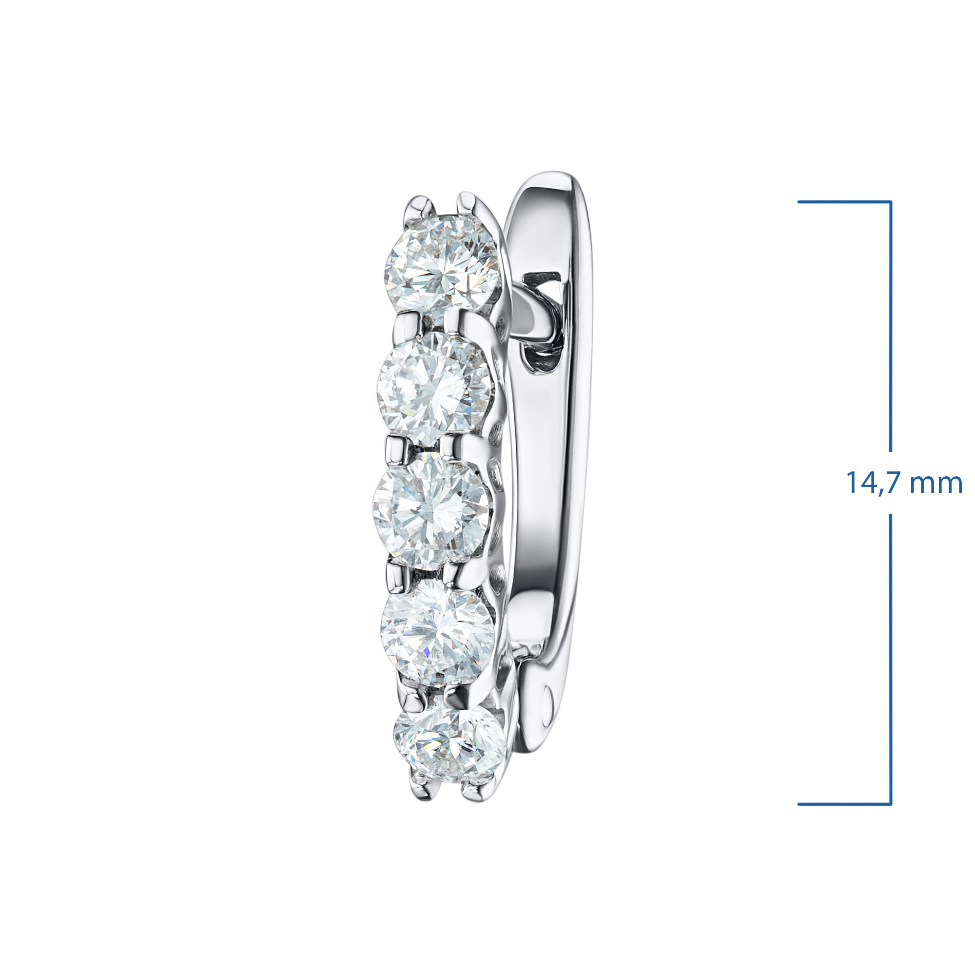 

Серьги из белого золота э4712сг05210701, э4712сг05210701