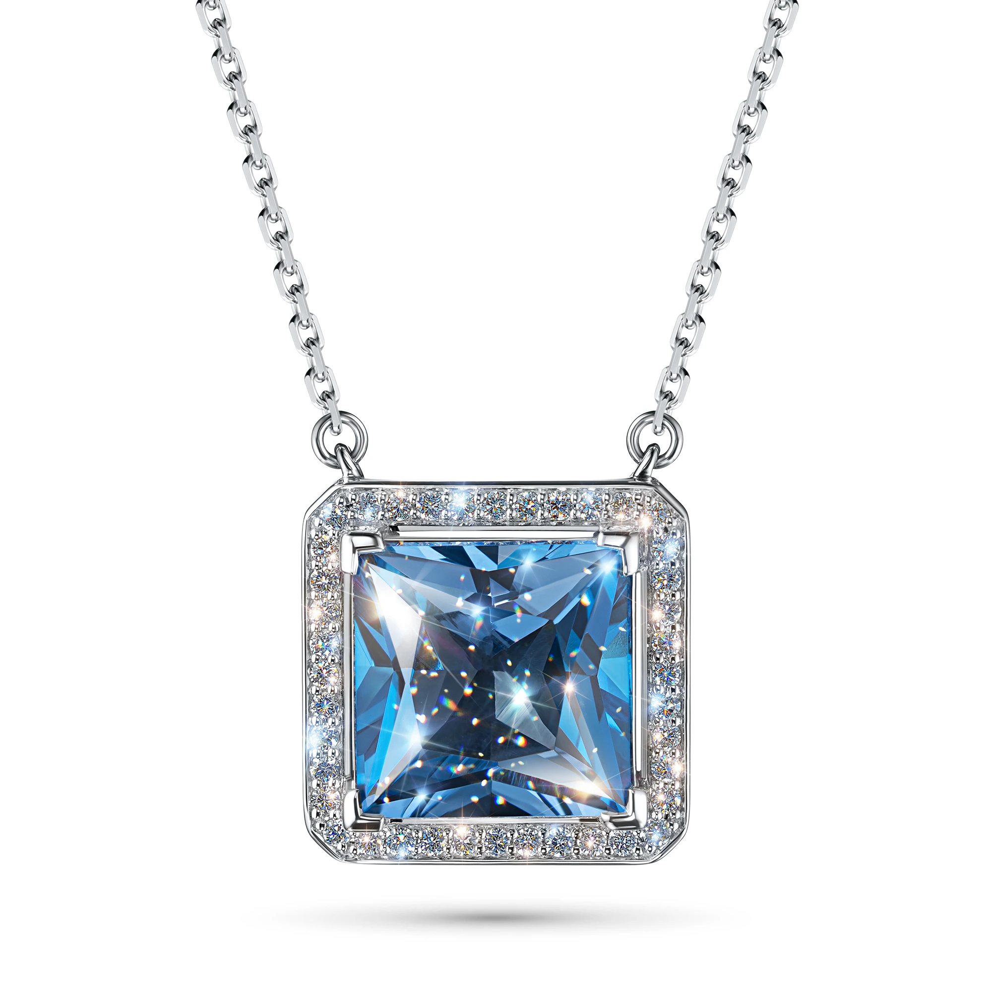 

Колье из белого золота с топазом э4771кл05220418, э4771кл05220418