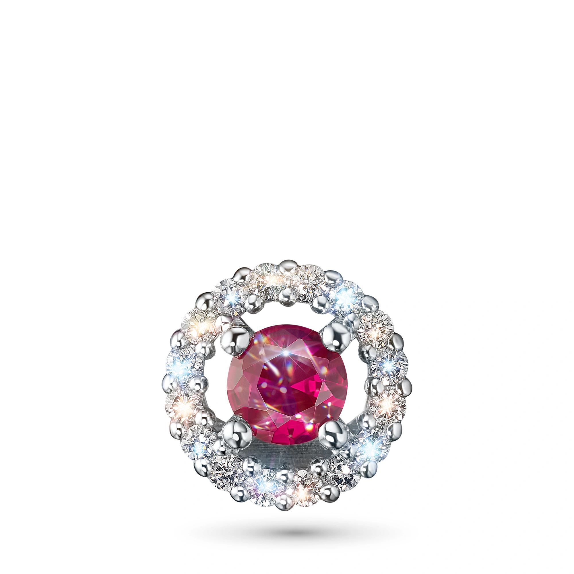 

Подвеска из серебра с рубином э0680пд03182000, э0680пд03182000