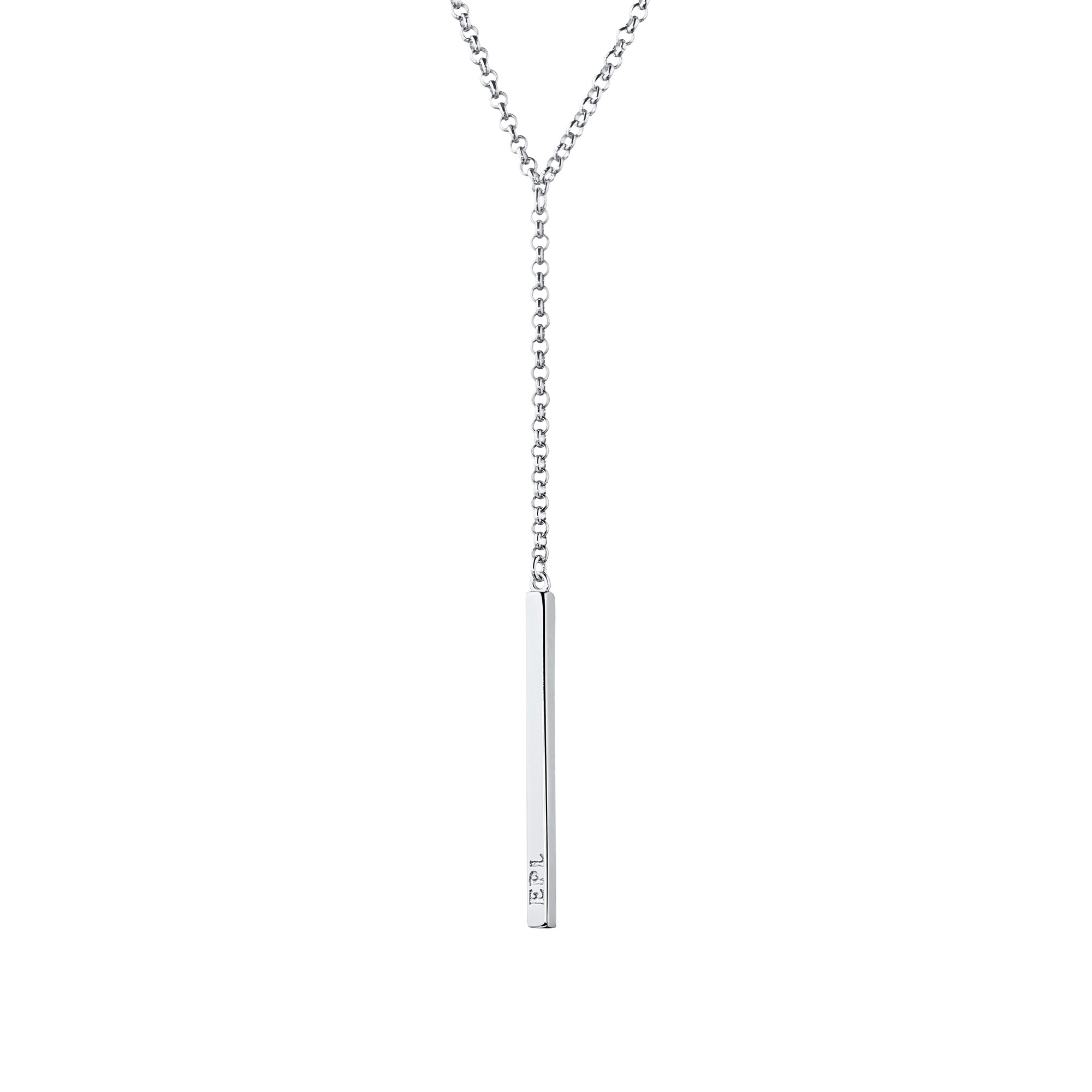 Колье из серебра с бриллиантом э0601кл04203051 ЭПЛ Якутские Бриллианты, размер 40.5 2050014391159 - фото 2