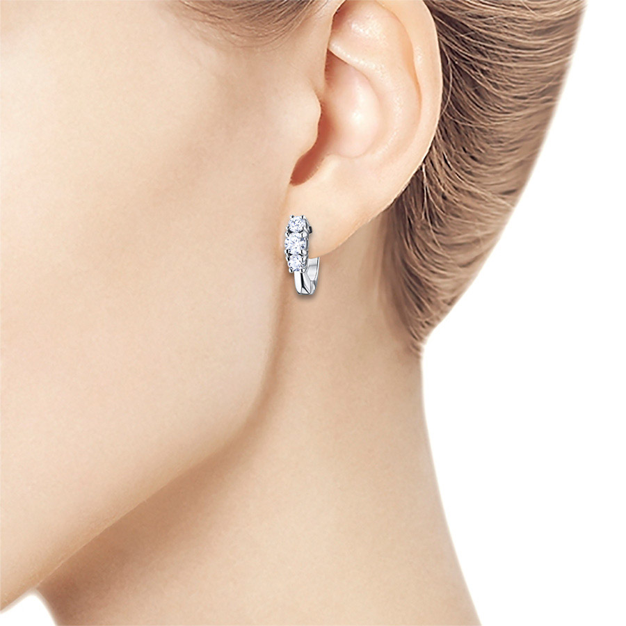 

Серьги из белого золота с бриллиантами э0901сг07153700, э0901сг07153700