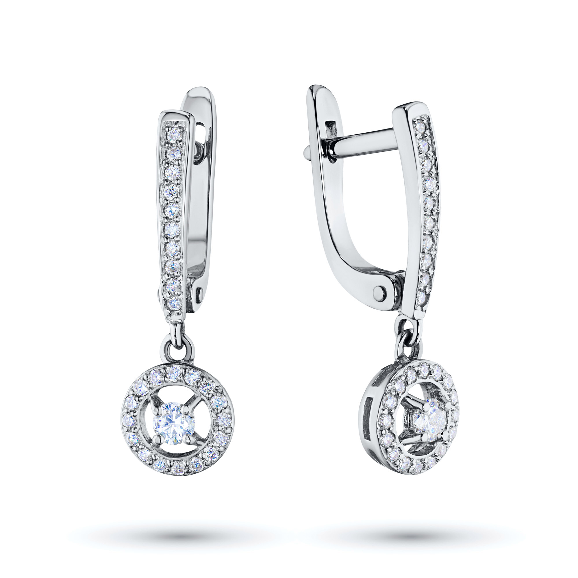 

Серьги из белого золота с бриллиантами э4001сг04154600, э4001сг04154600