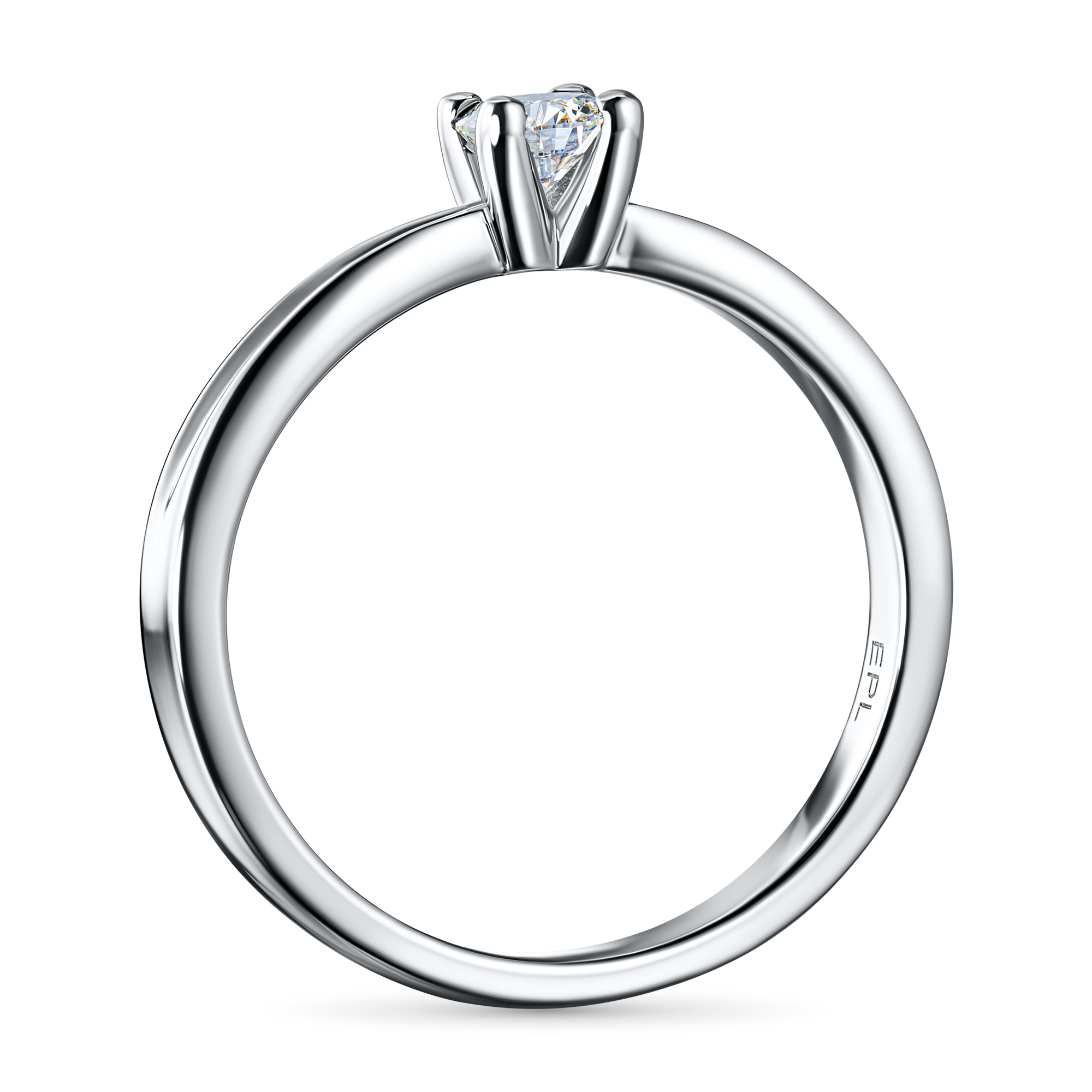 

Классическое кольцо из серебра э0612кц04210751_white, э0612кц04210751_white