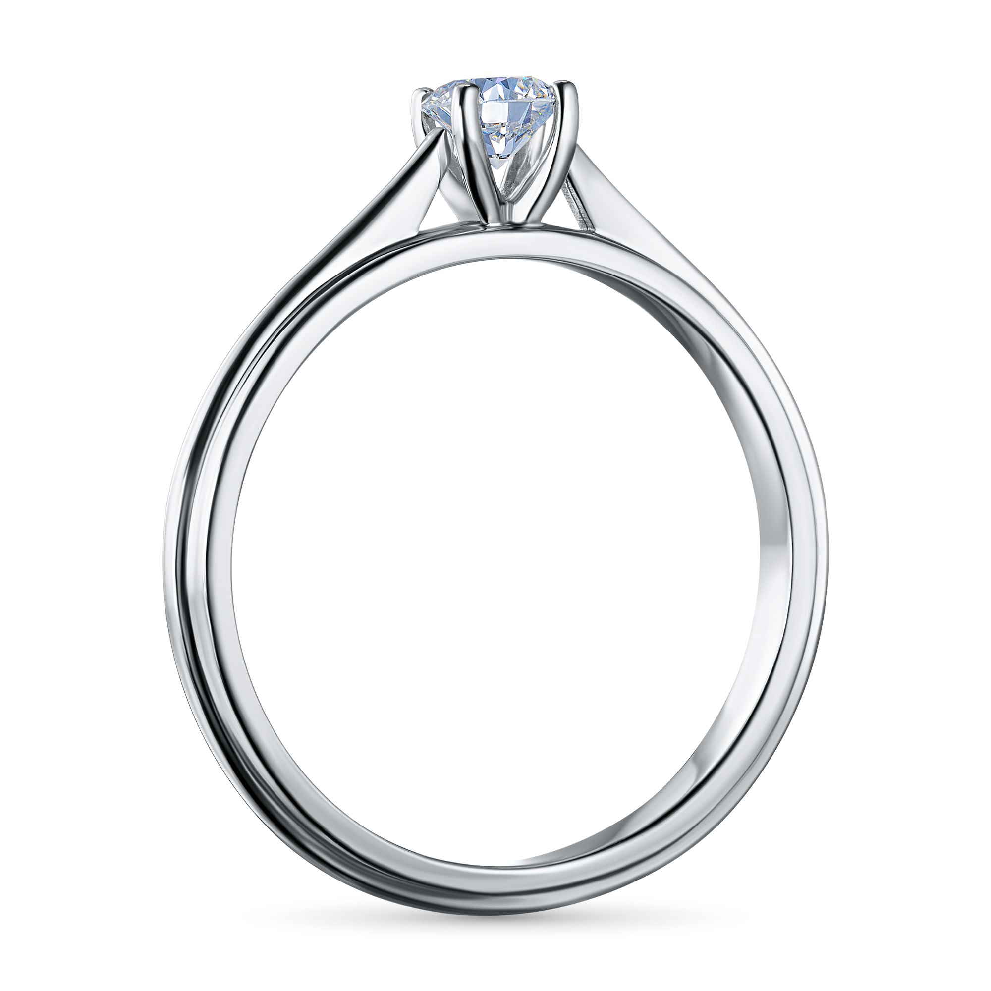 

Классическое кольцо из серебра э0612кц07200753, э0612кц07200753