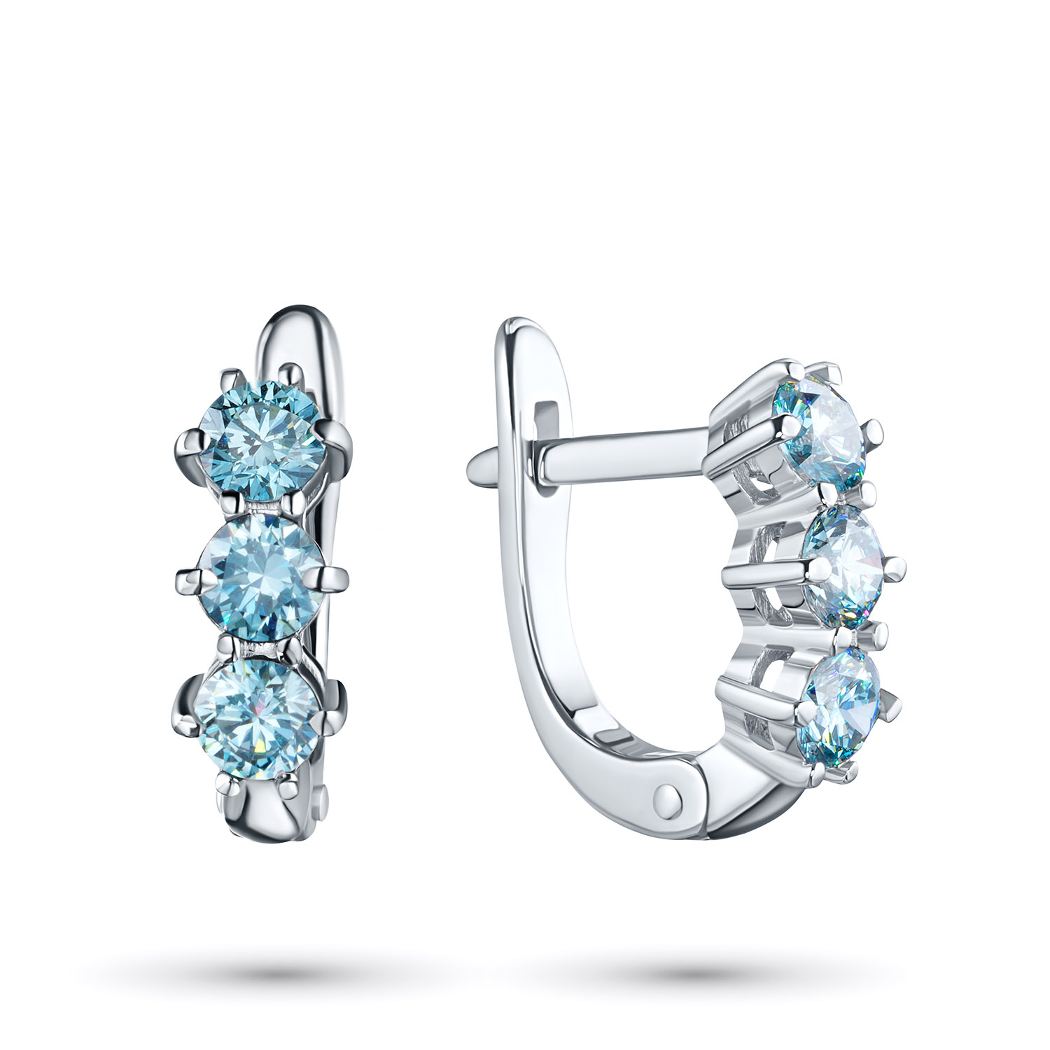 

Серьги из белого золота э0912сг07070100_blue, э0912сг07070100_blue