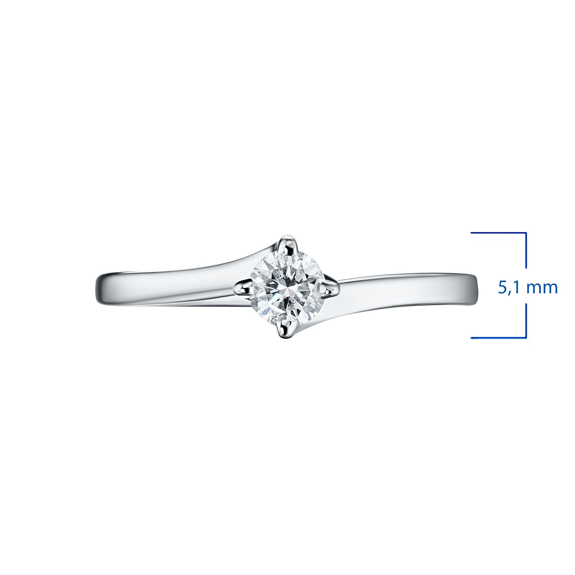 

Классическое кольцо из белого золота э4712кц06220202, э4712кц06220202