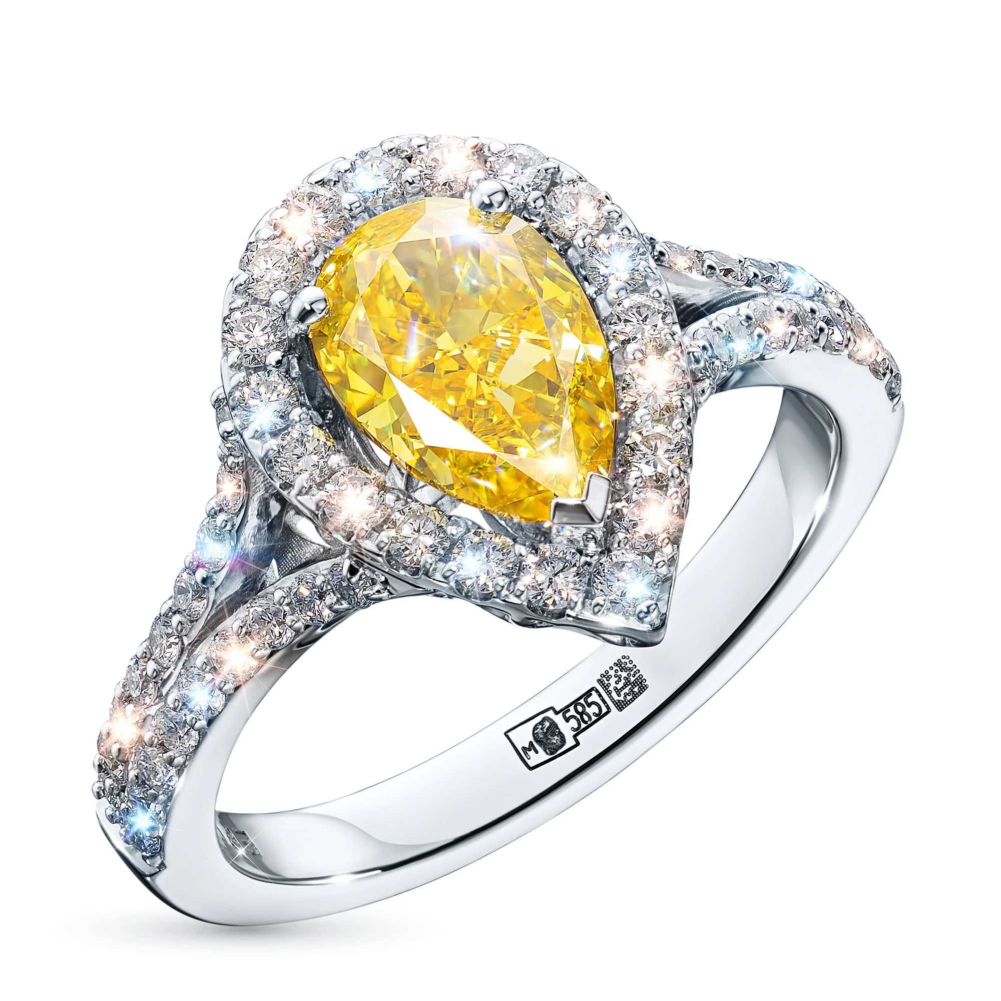 

Кольцо из белого золота э4712кц08251352, э4712кц08251352