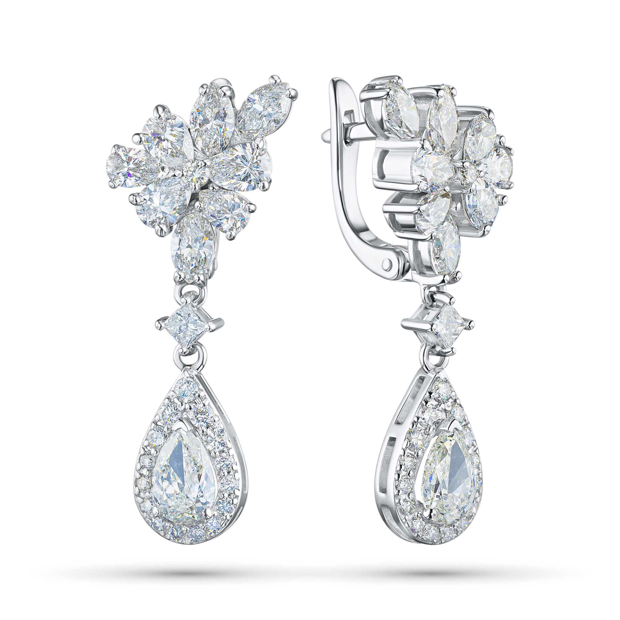 

Серьги из белого золота с бриллиантами э0901сг12200614, э0901сг12200614