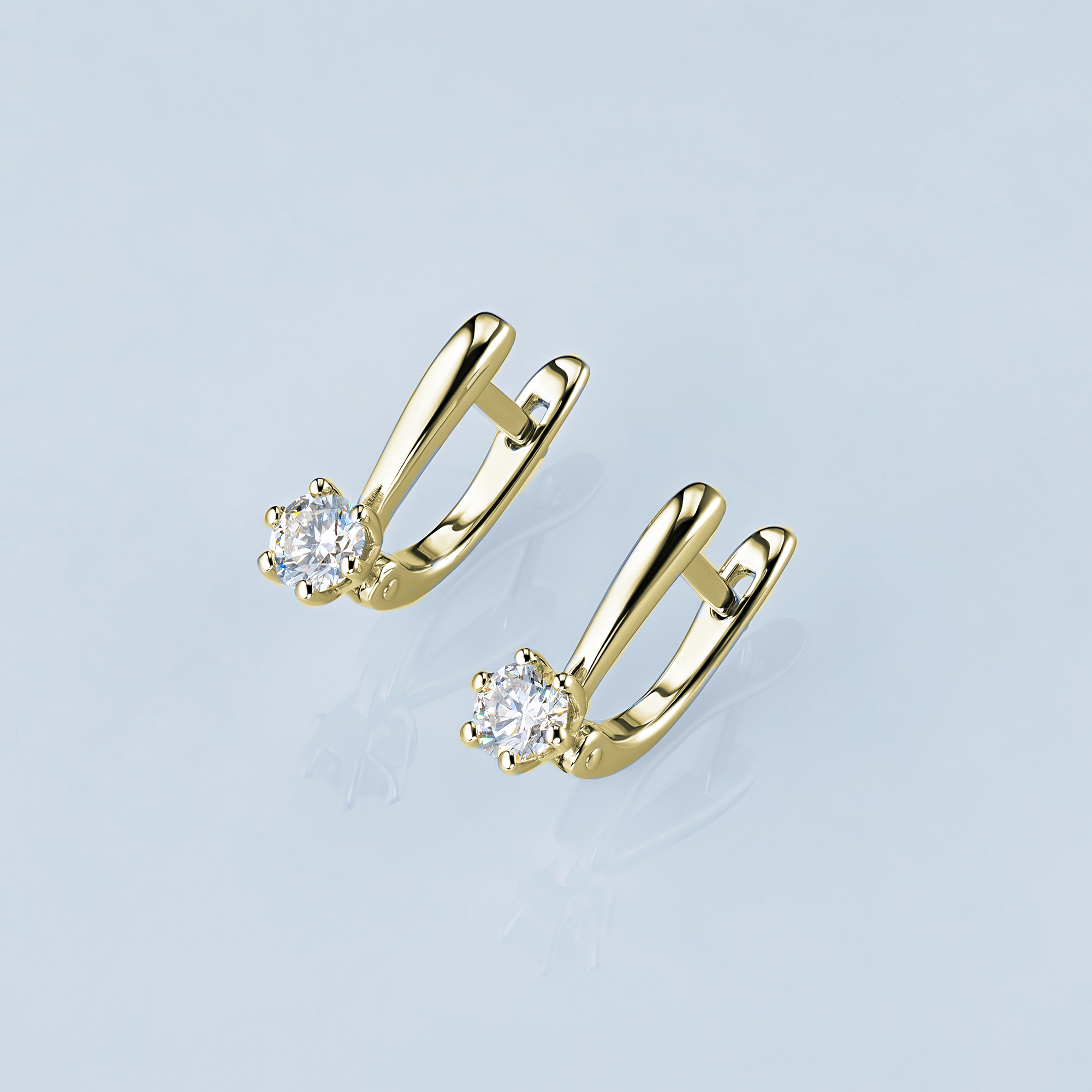 

Серьги из желтого золота э0312сг04220753, э0312сг04220753