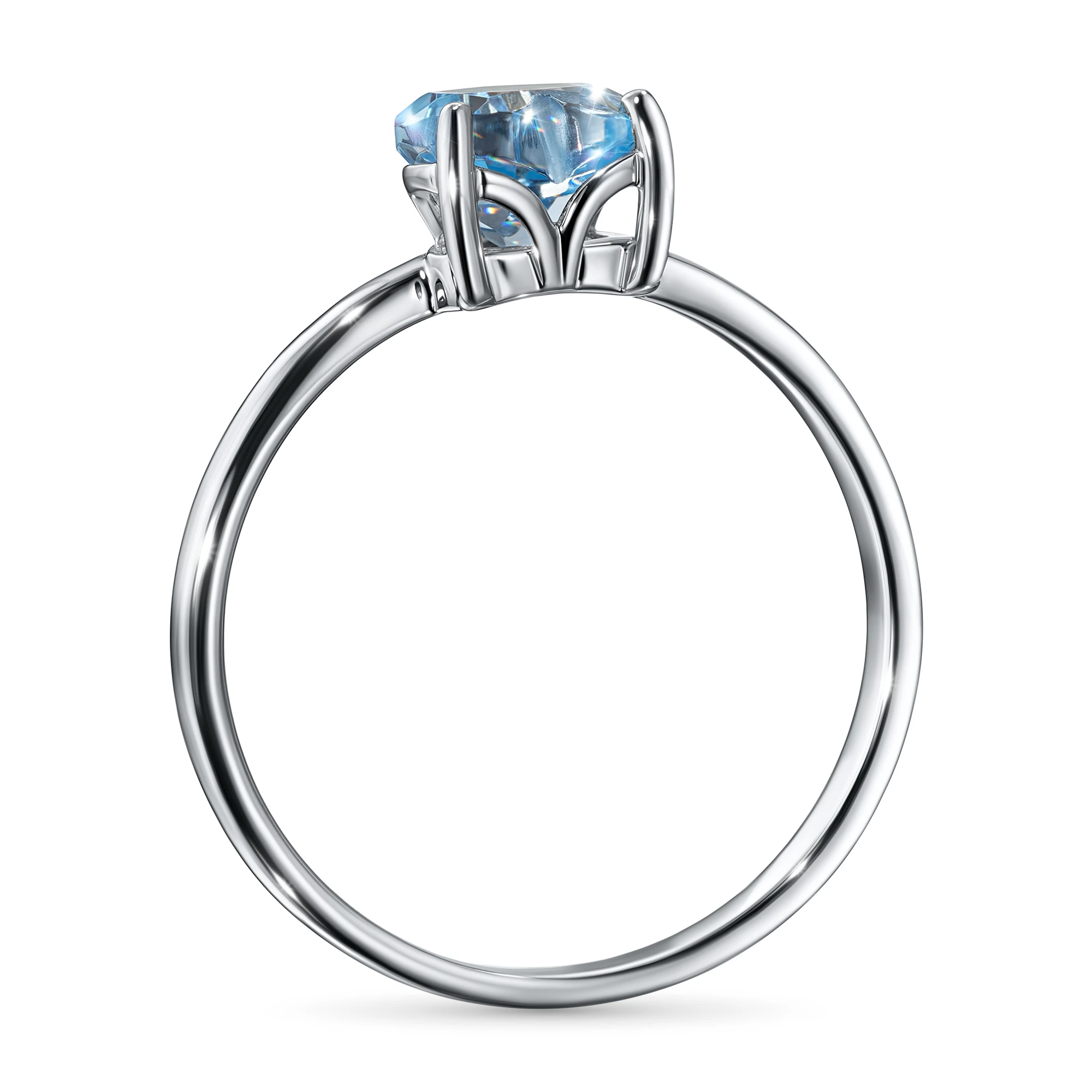 

Кольцо из серебра с топазом э0609кц11231161, э0609кц11231161