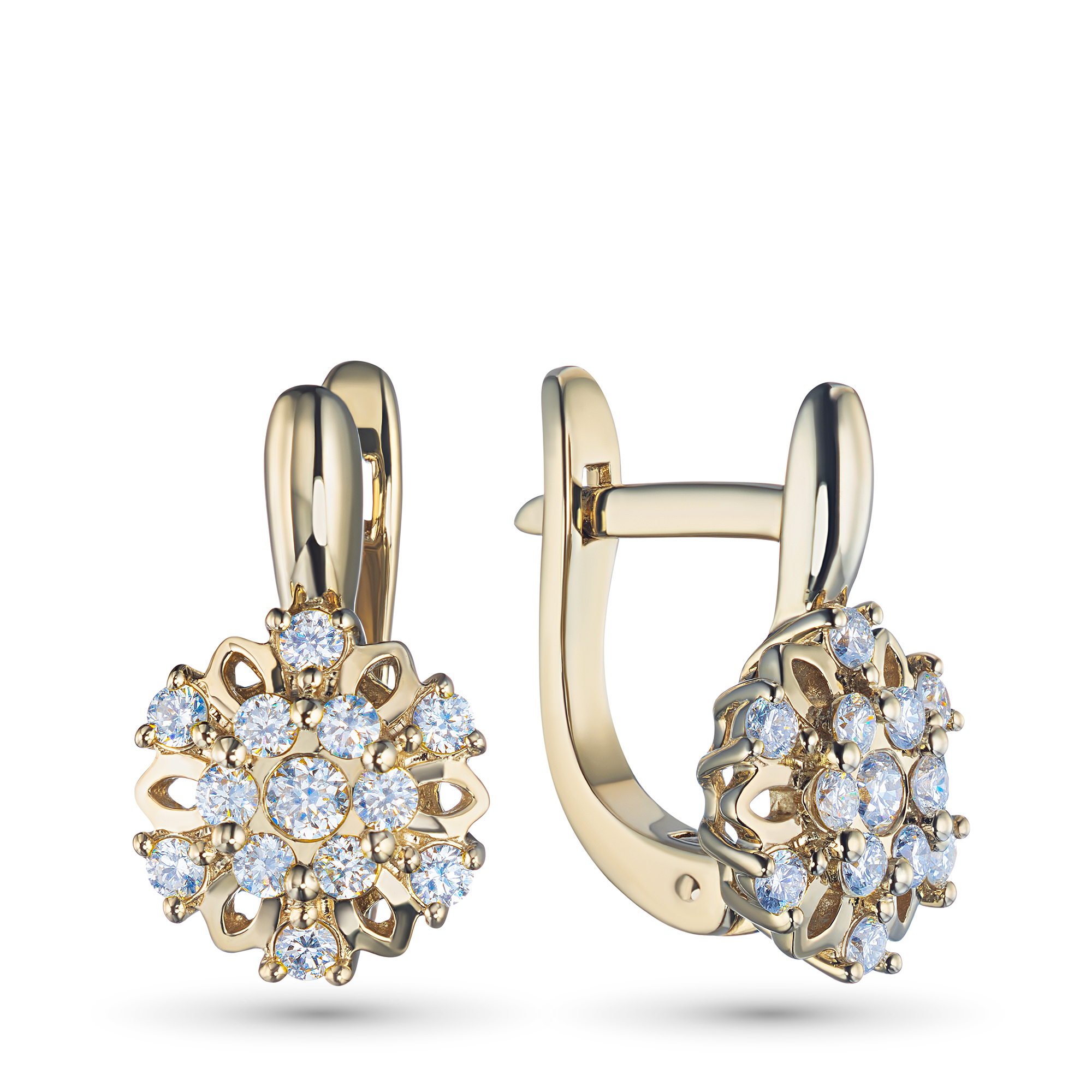 

Серьги из желтого золота э0312сг10170800, э0312сг10170800