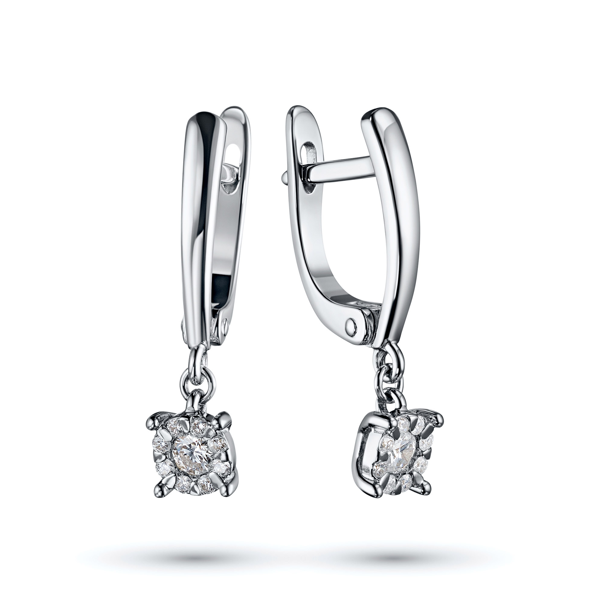 

Серьги из белого золота с бриллиантами э4701сг10173400, э4701сг10173400