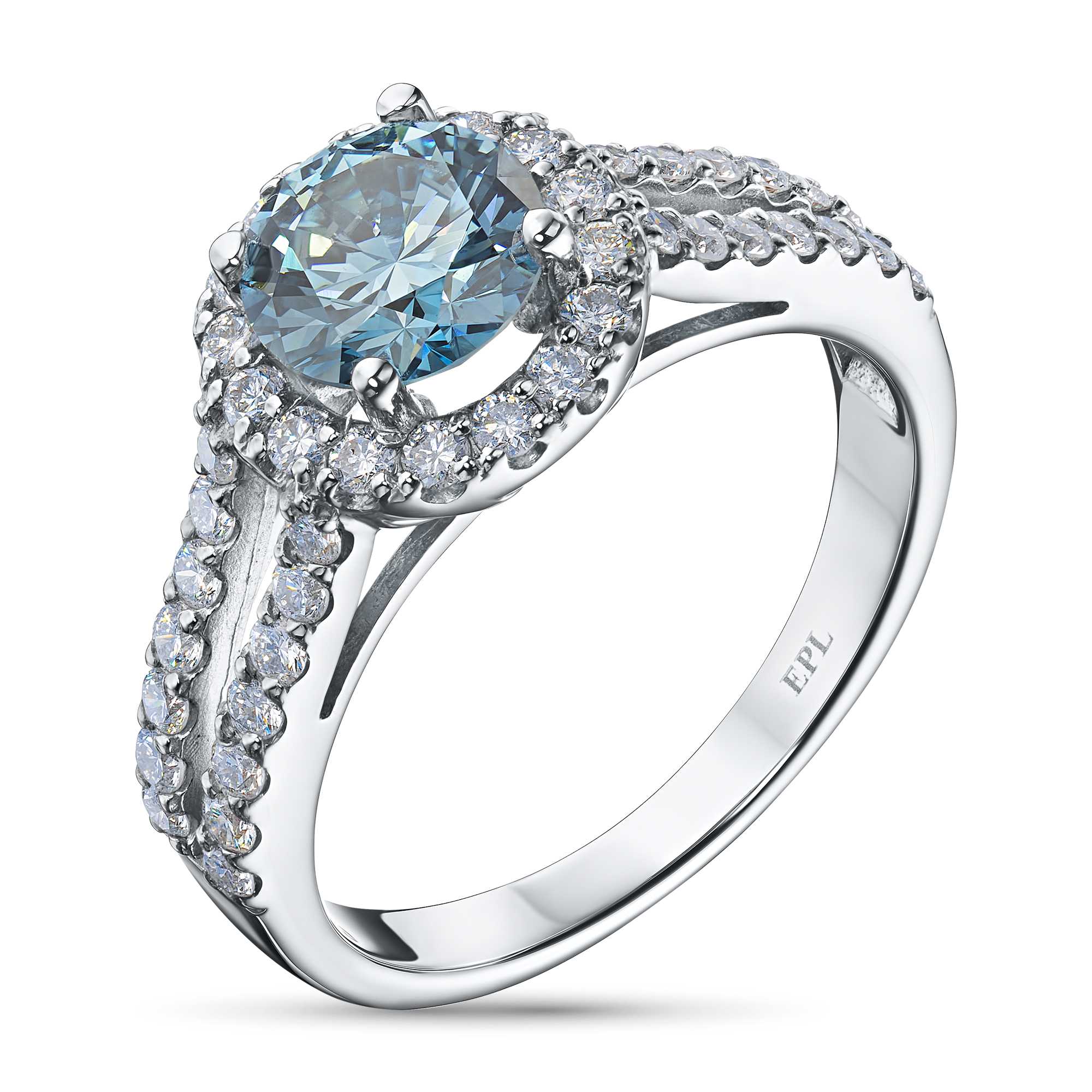 

Классическое кольцо из белого золота э0912кц11210704_blue, э0912кц11210704_blue