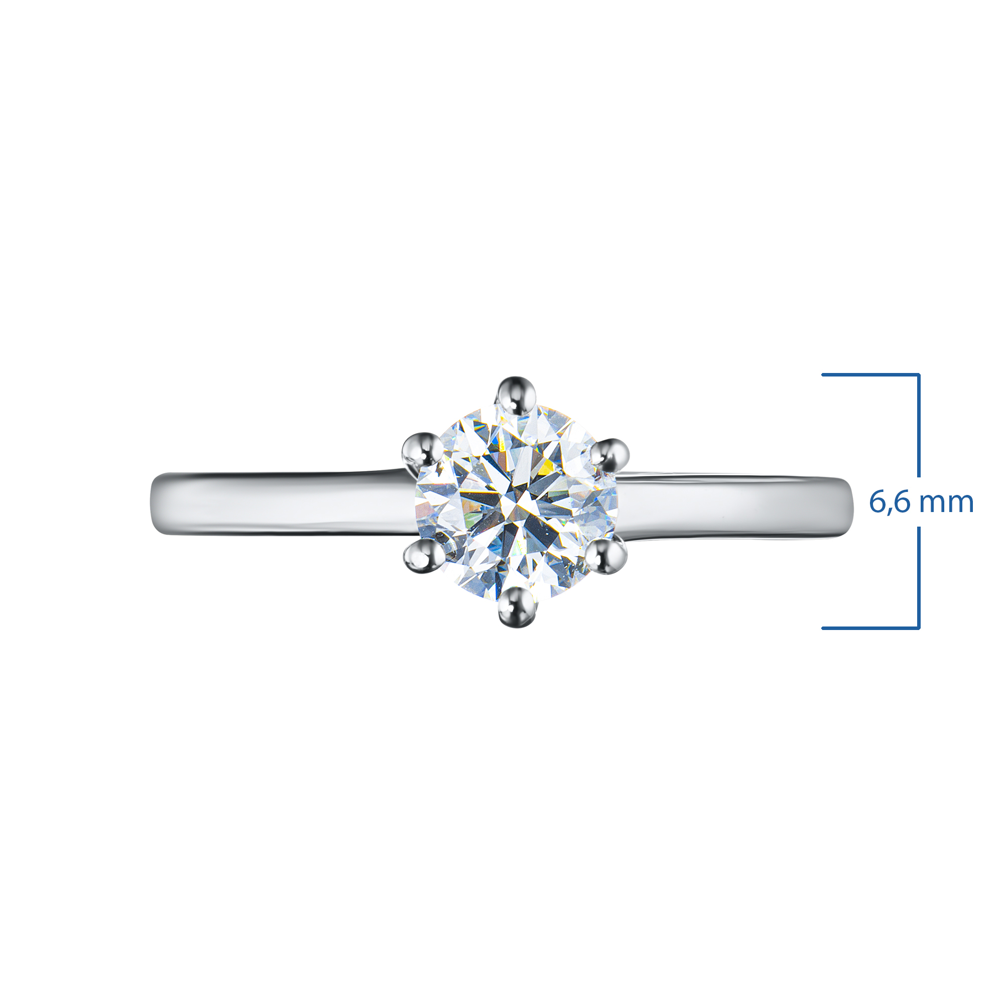 

Классическое кольцо из белого золота э4712кц07200219_white, э4712кц07200219_white