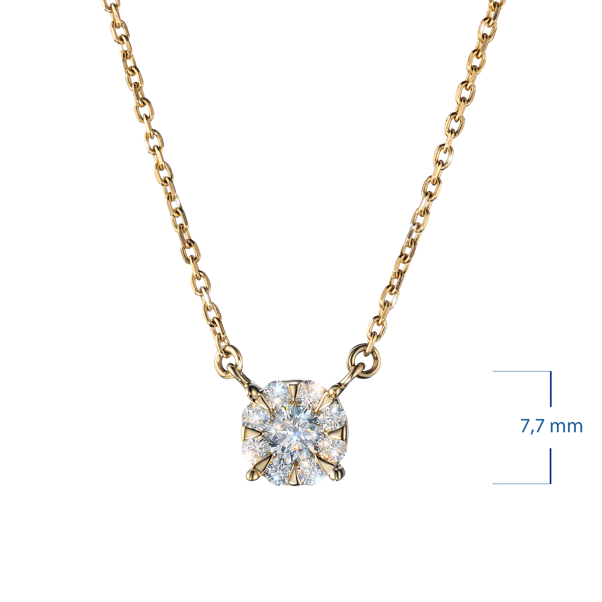 

Колье из желтого золота э0312кл05153500, э0312кл05153500