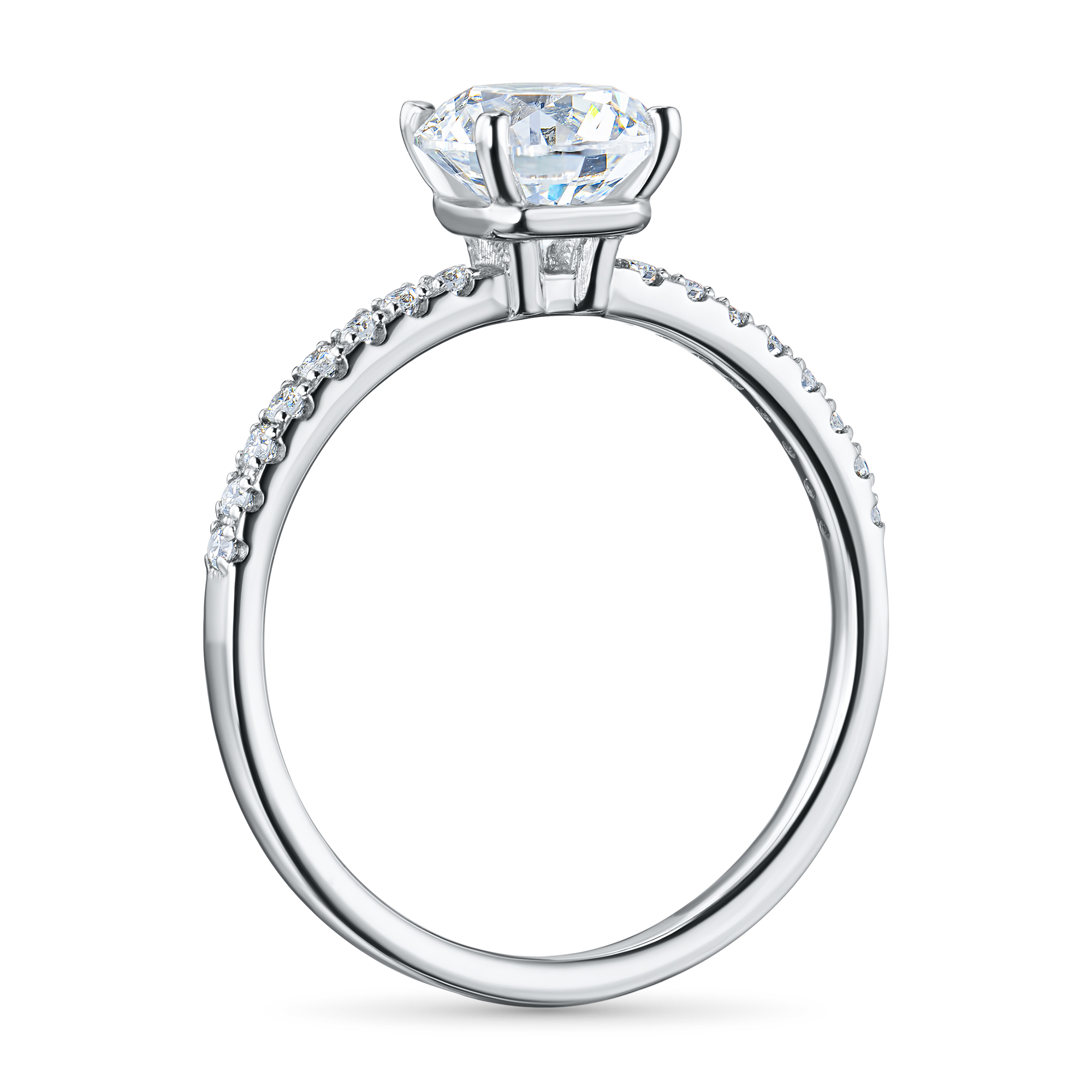 

Кольцо из белого золота э4712кц11220604_white, э4712кц11220604_white