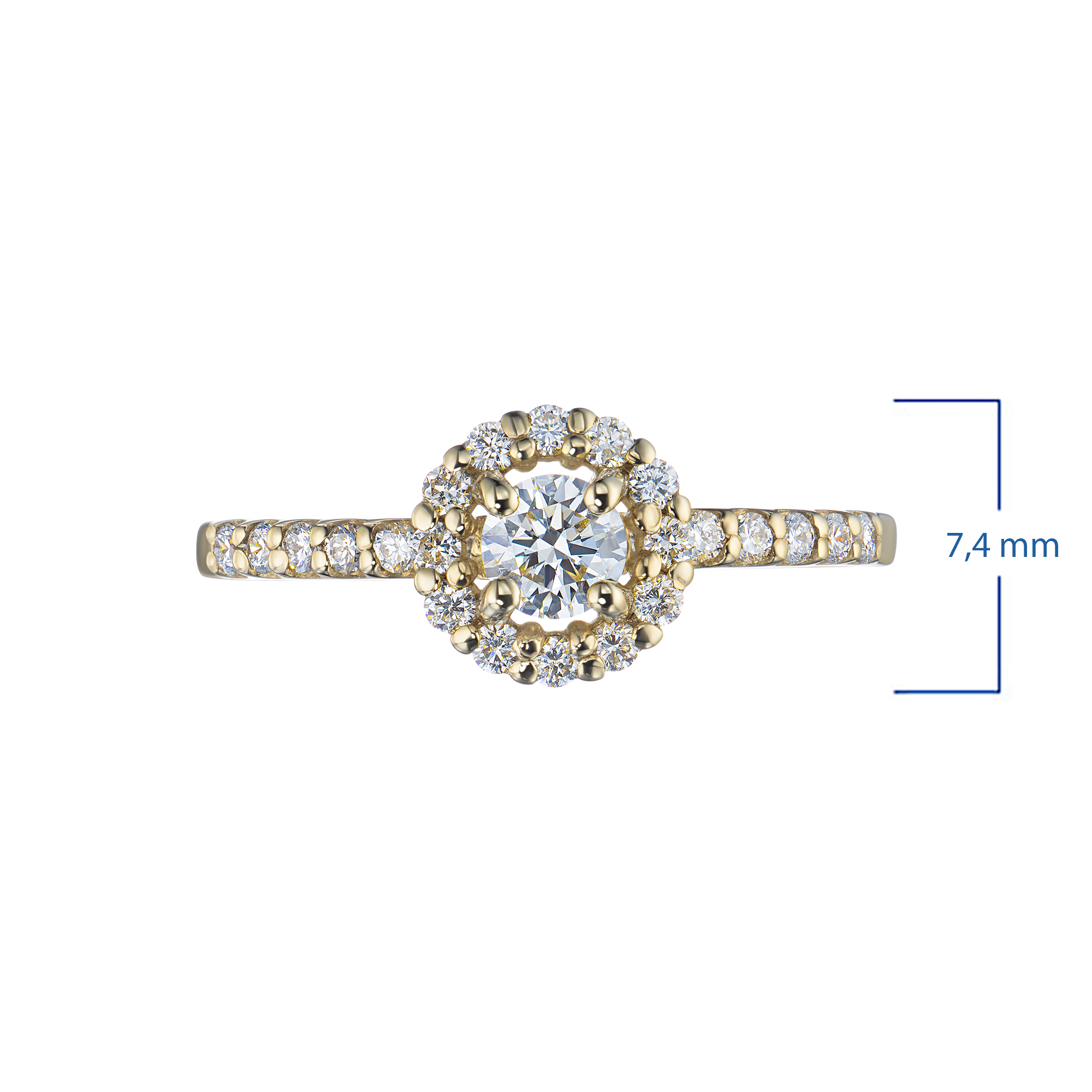 

Кольцо из желтого золота э0312кц06165200, э0312кц06165200