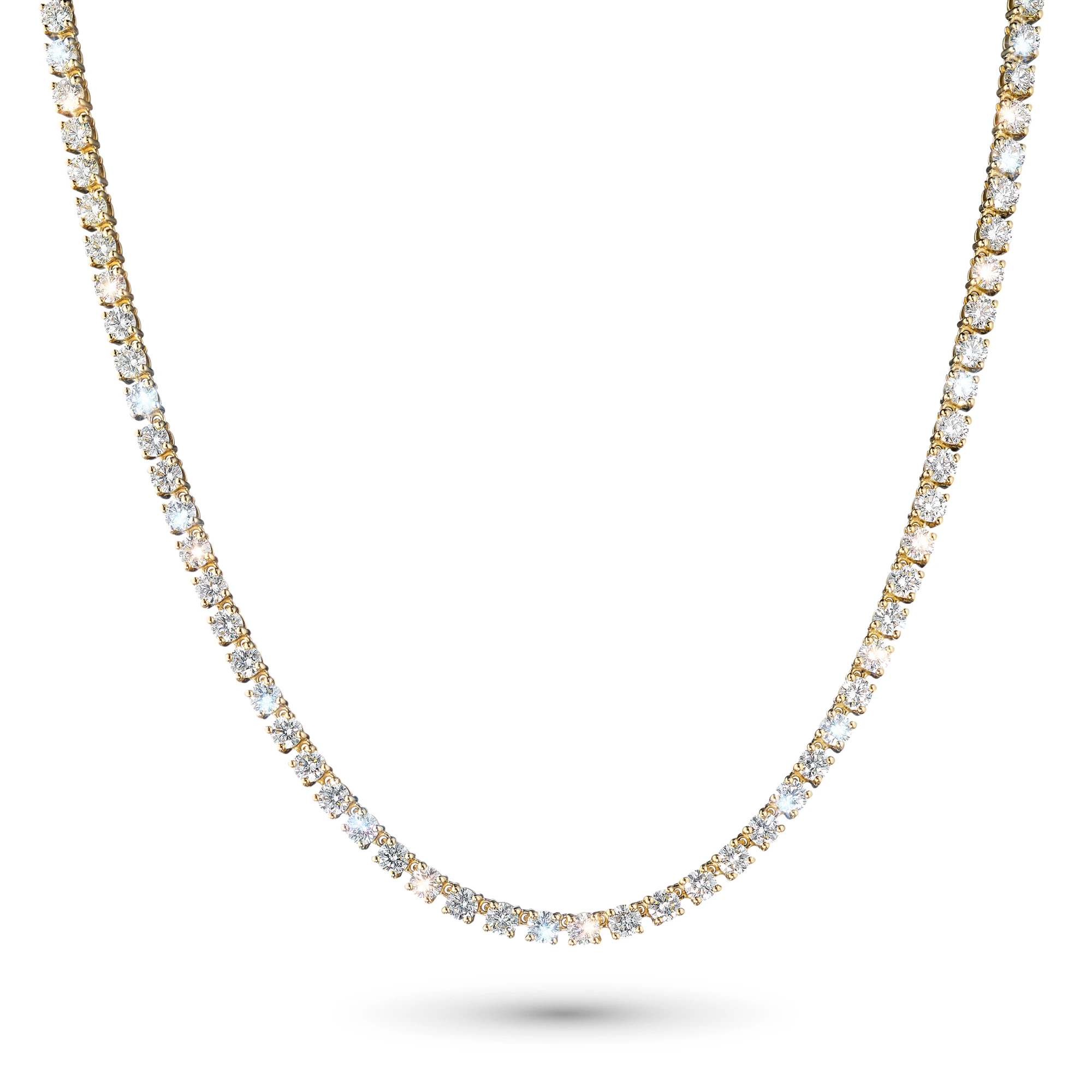 Колье из желтого золота э0312кл07210908