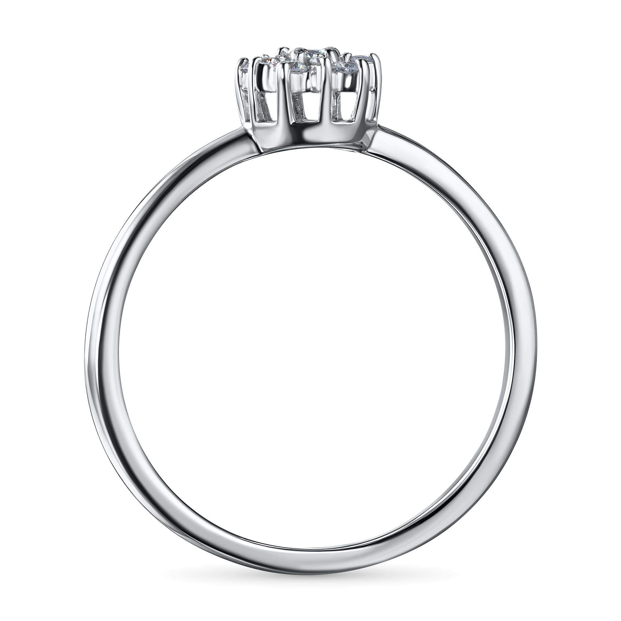 

Кольцо из серебра э0612кц07191000, э0612кц07191000