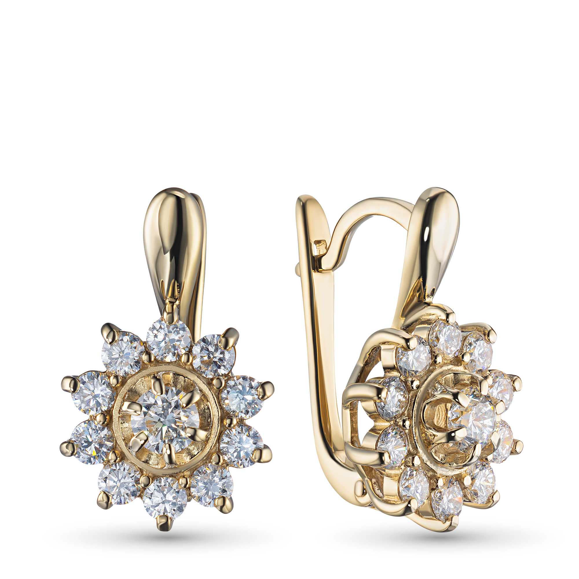 

Серьги из желтого золота с бриллиантами э0301сг07145000, э0301сг07145000