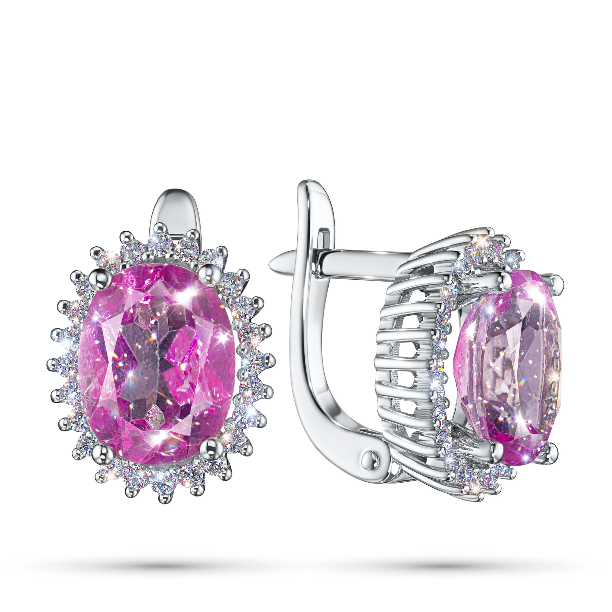 

Серьги из белого золота с топазами э4771сг05210412, э4771сг05210412