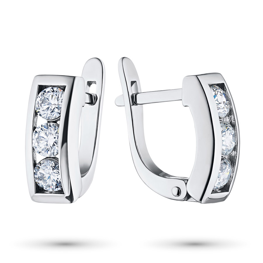 

Серьги из белого золота с бриллиантами э4701сг01120300, э4701сг01120300