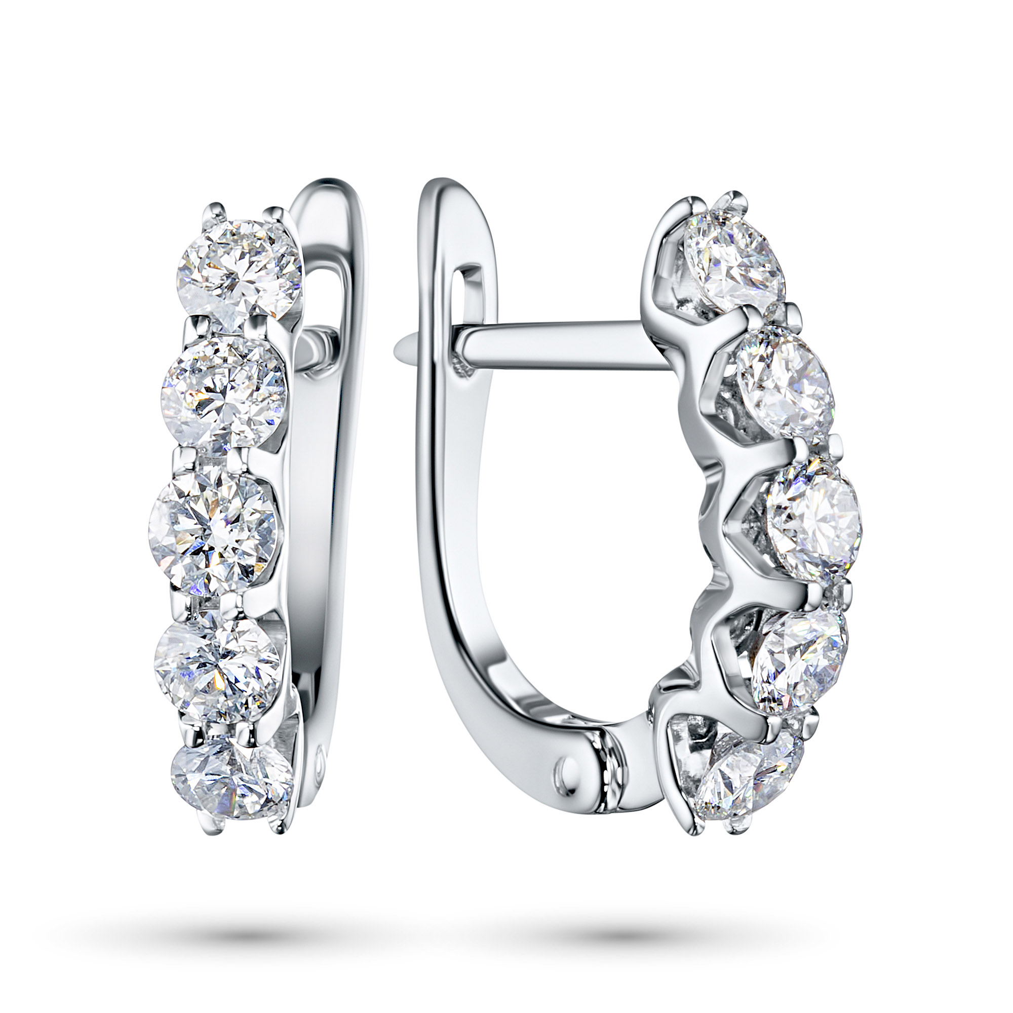 

Серьги из жёлтого золота с выращенными бриллиантами e0312sg09200956, e0312sg09200956