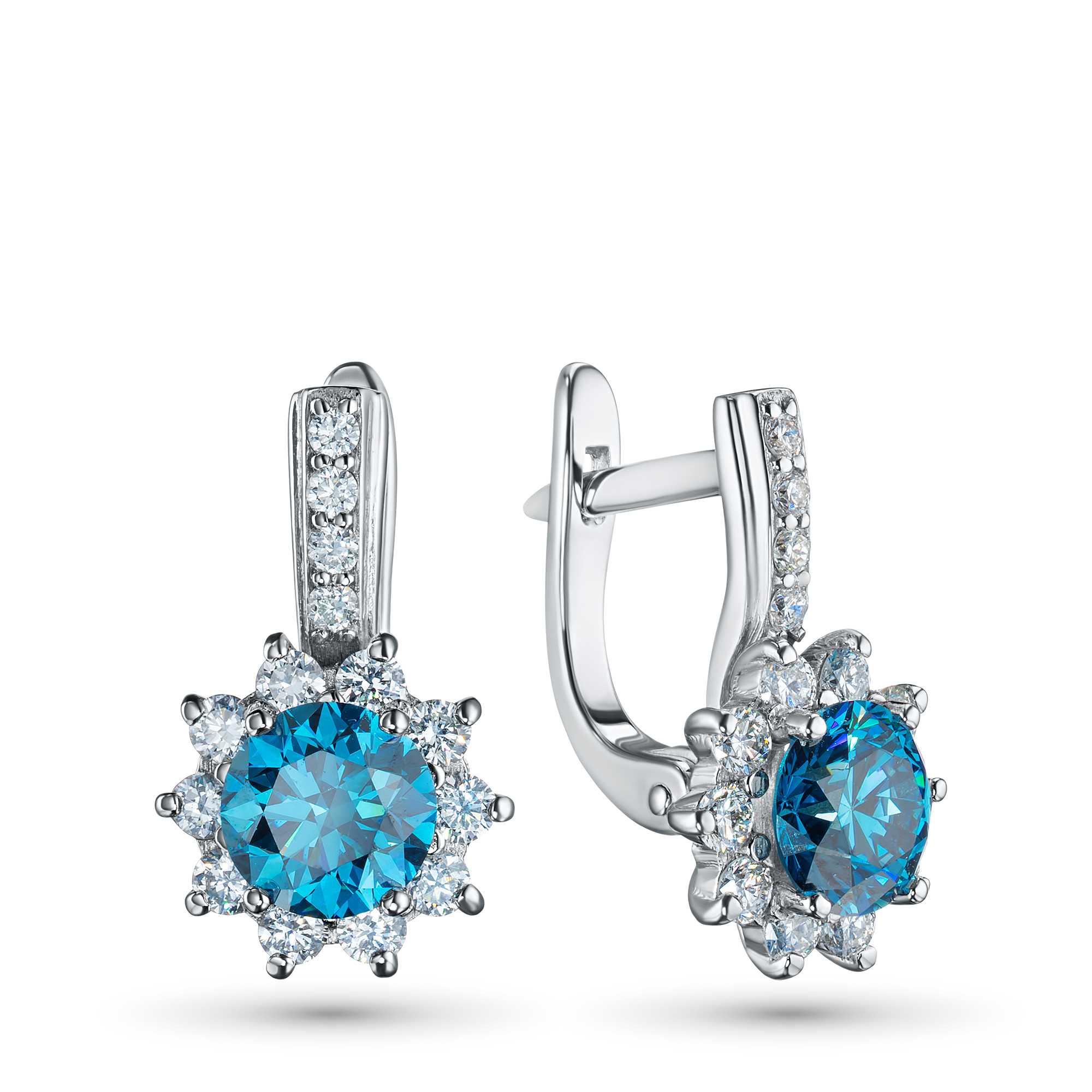 

Серьги из белого золота э0912сг11210322_blue, э0912сг11210322_blue