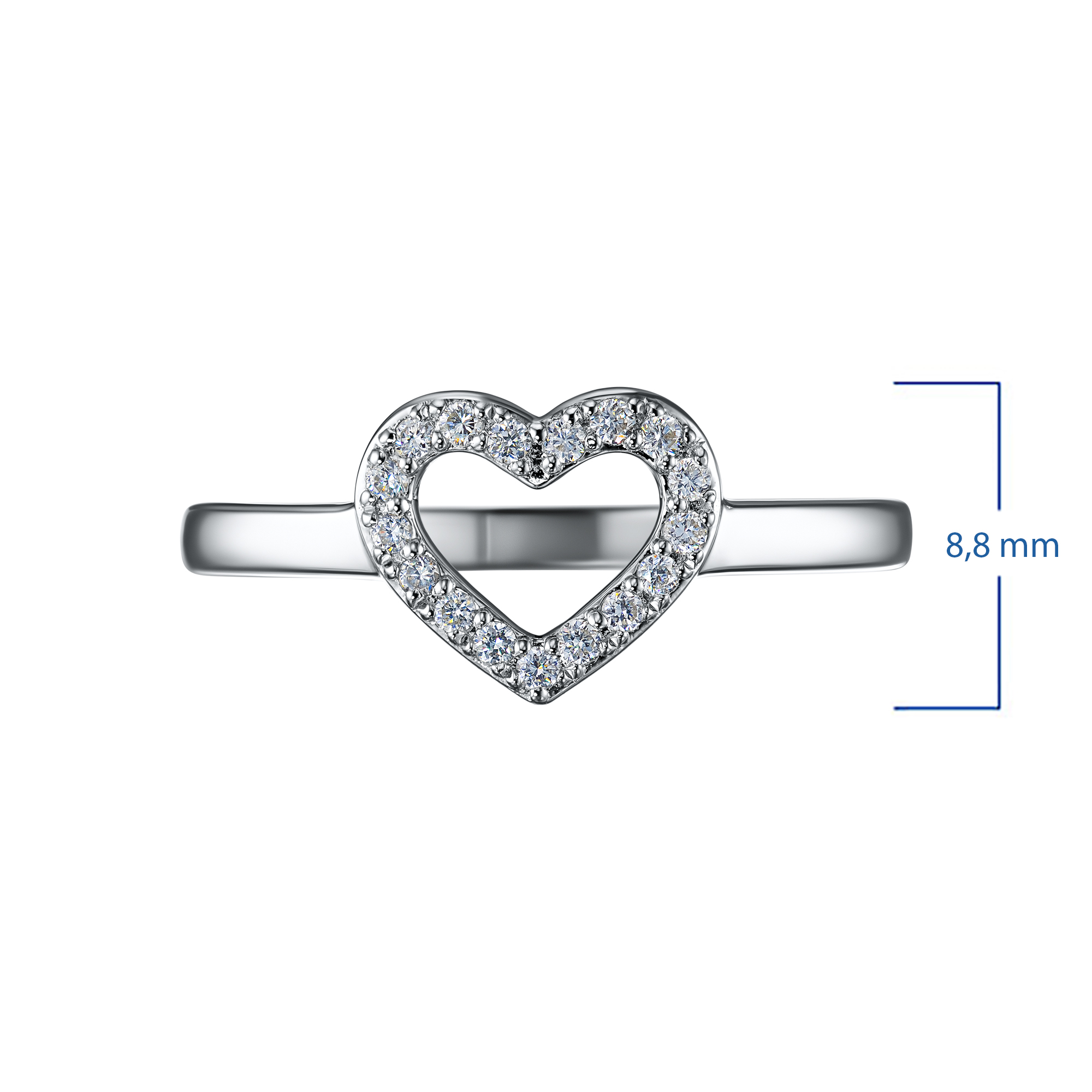 

Кольцо из серебра э0612кц03210506, э0612кц03210506