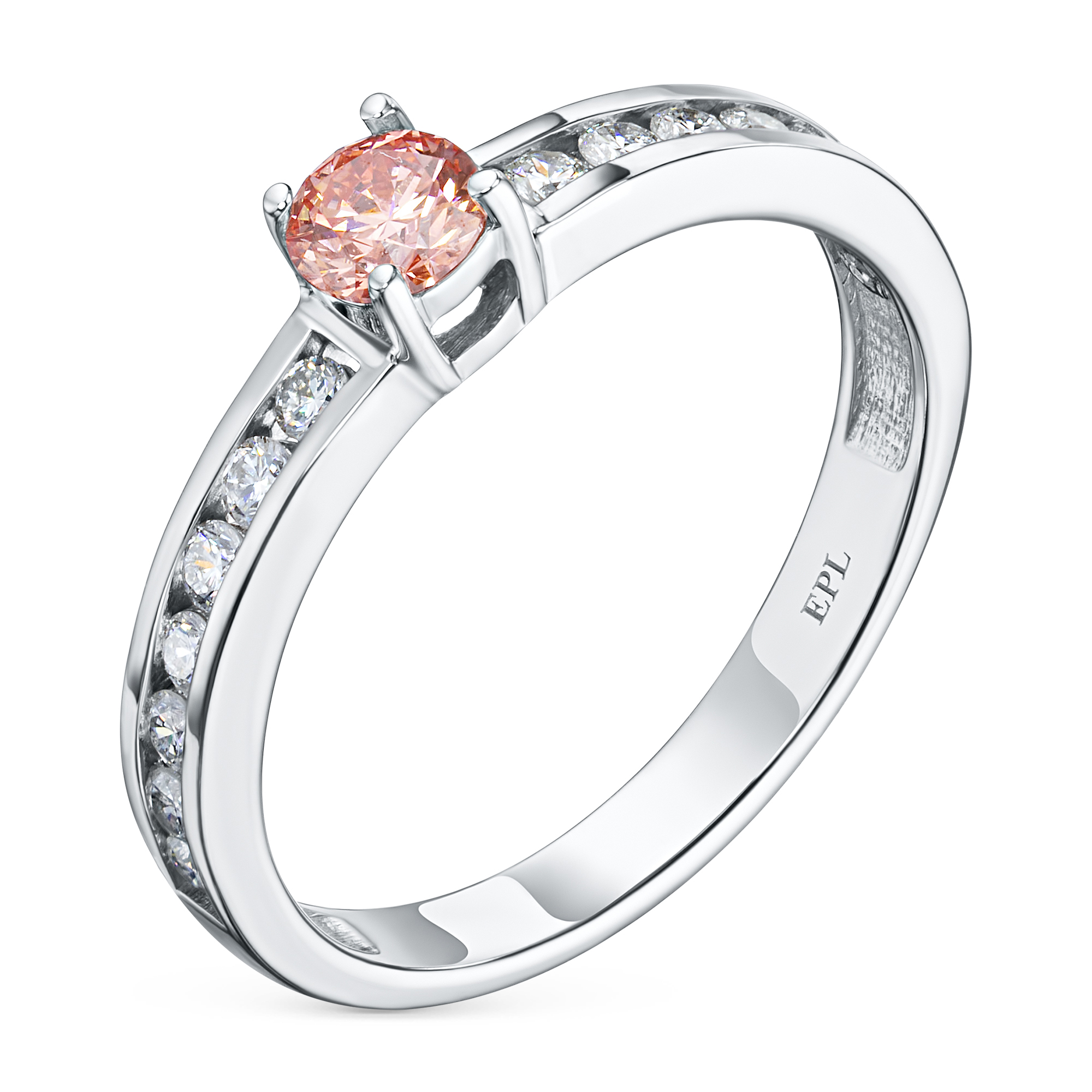 

Кольцо из белого золота э4012кц11081300_pink, э4012кц11081300_pink