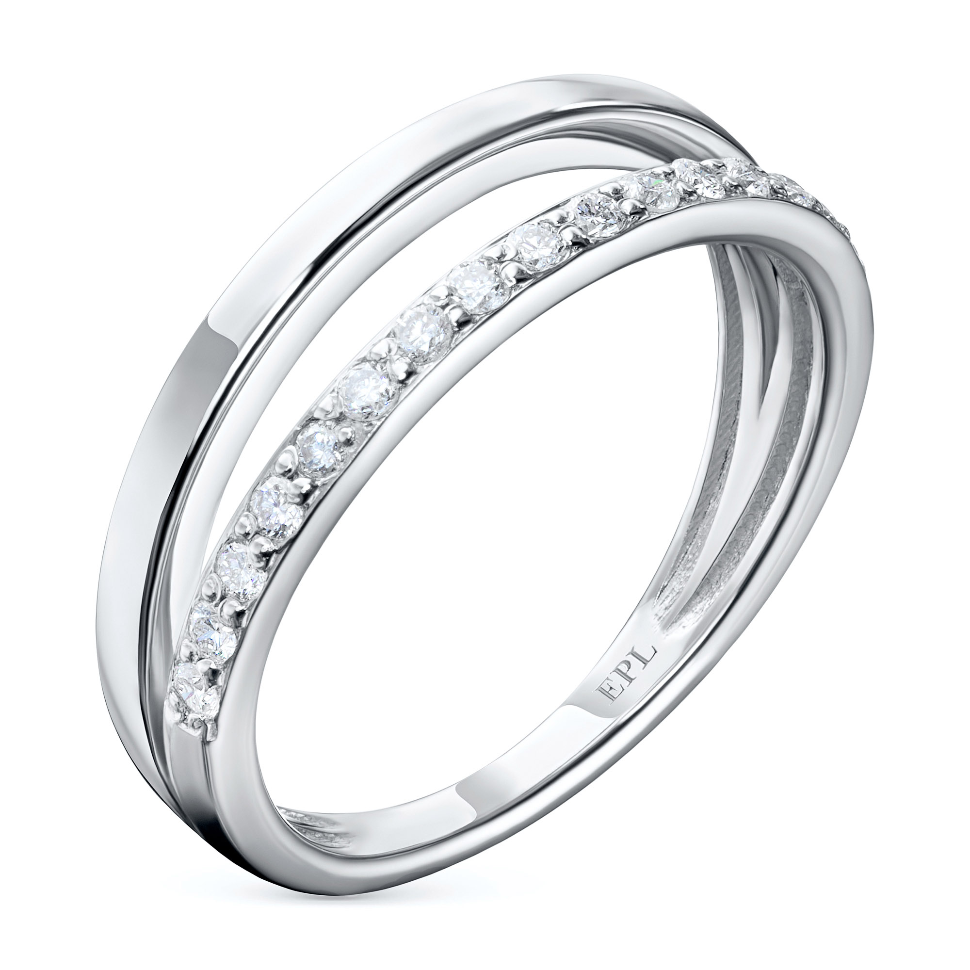 

Кольцо из белого золота э4712кц07210009, э4712кц07210009