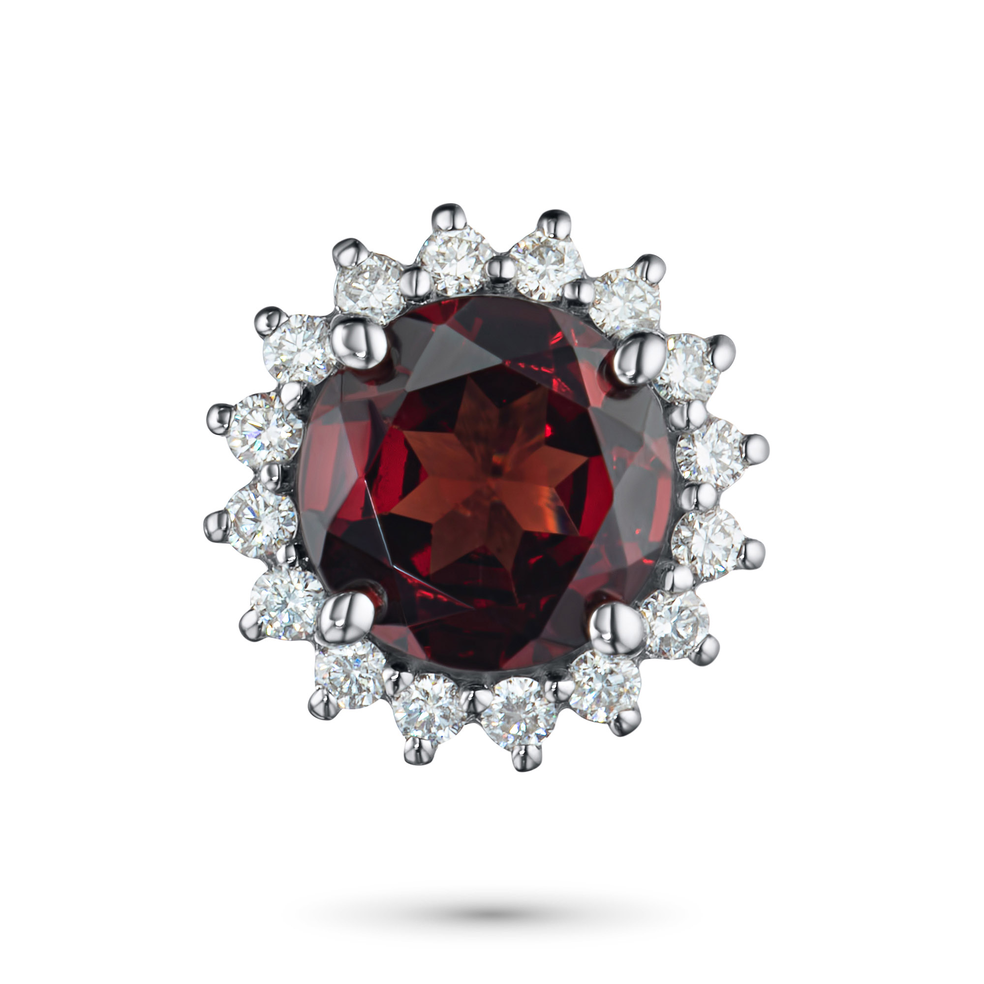 

Подвеска из белого золота с гранатом и бриллиантами э0940пд03210411, э0940пд03210411