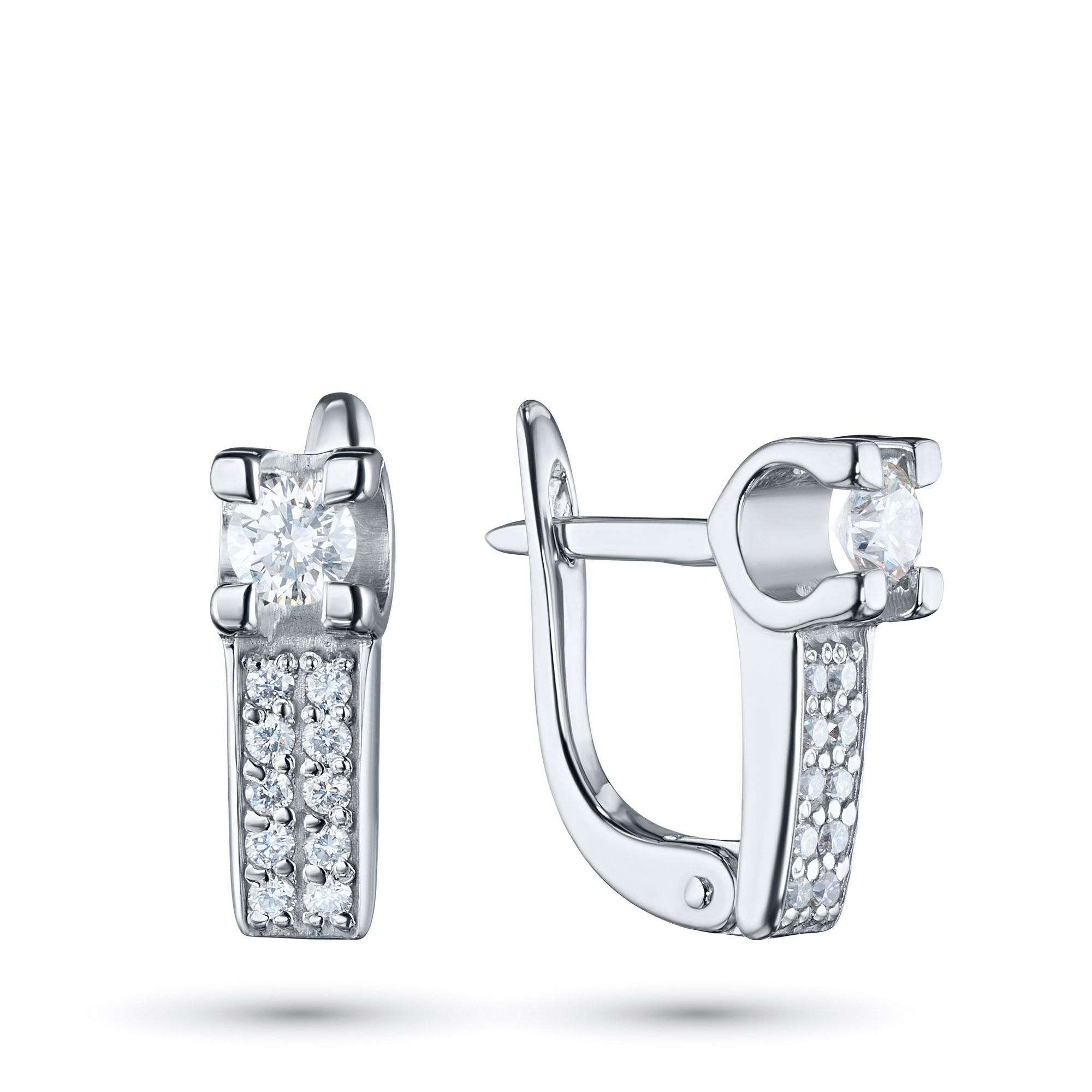 

Серьги из белого золота с бриллиантами э0901сг07166200, э0901сг07166200