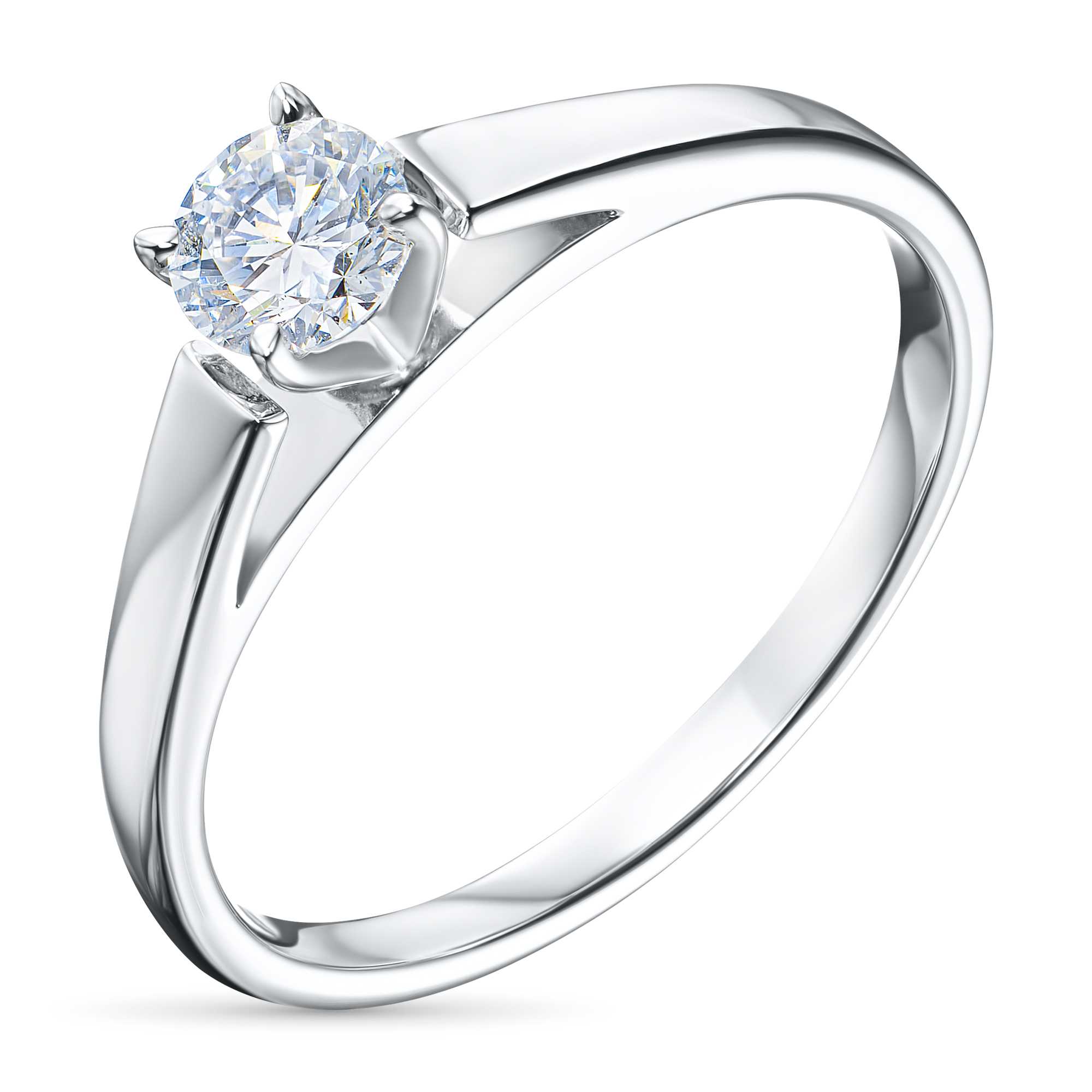 

Помолвочное кольцо из белого золота э4712кц10210204, э4712кц10210204