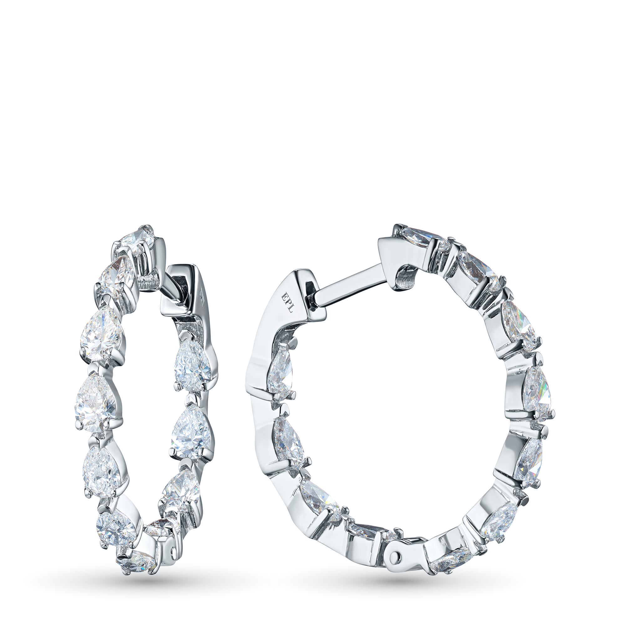 

Серьги из белого золота с бриллиантами э0901сг07220604, э0901сг07220604