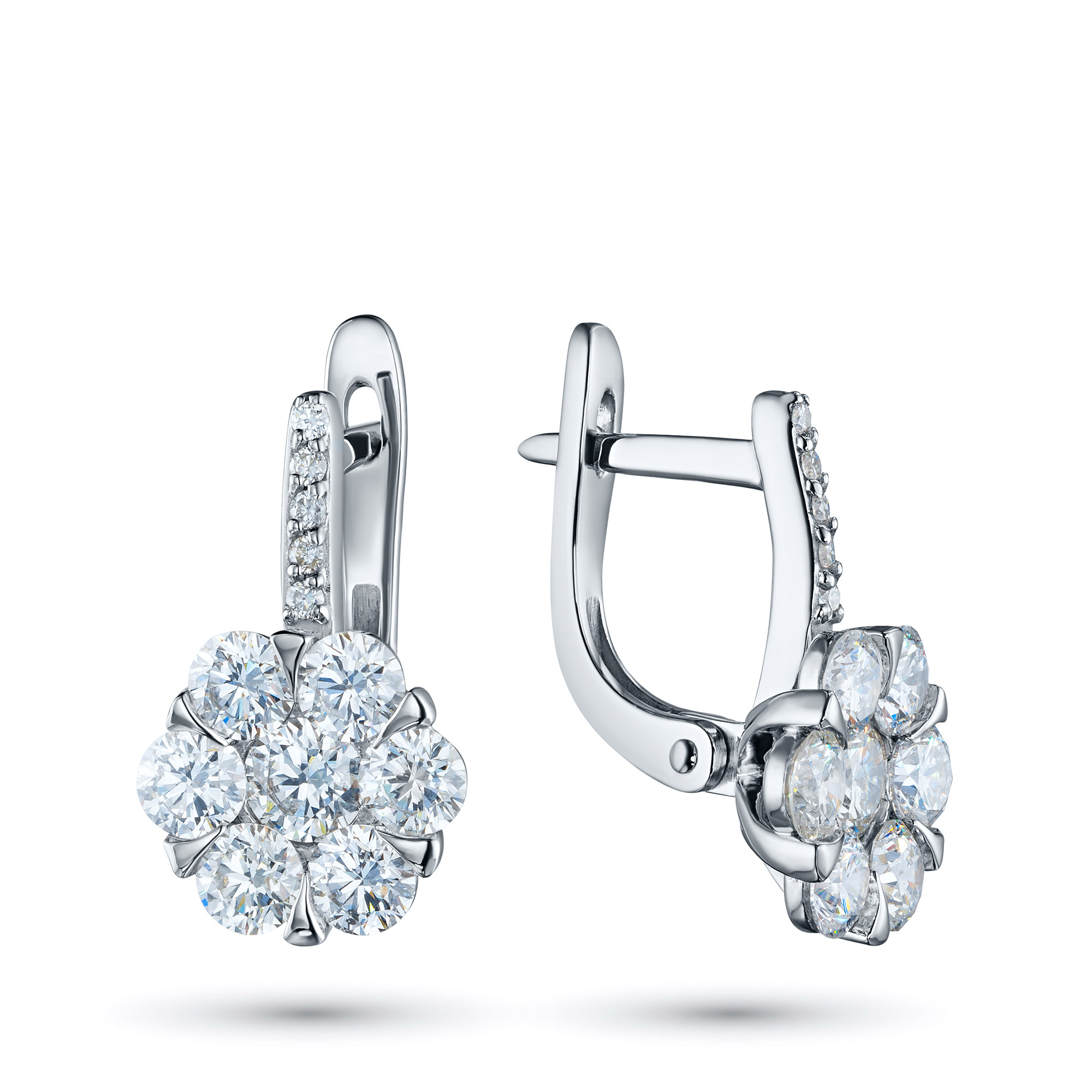 

Серьги из белого золота с бриллиантами э4001сг05210375, э4001сг05210375