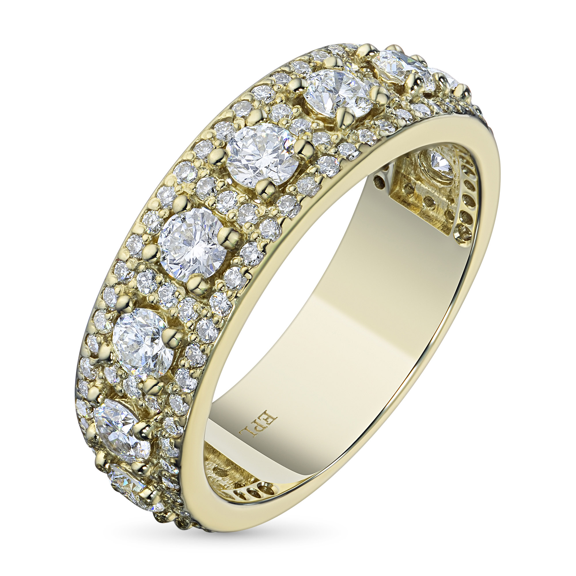 Золотое кольцо с бриллиантами э0901кц07169000