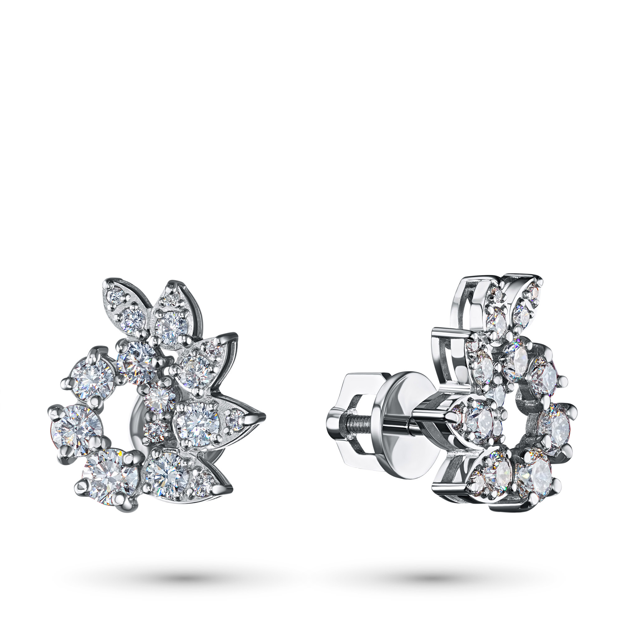 

Пусеты из белого золота с бриллиантами э0901пс12190270, э0901пс12190270