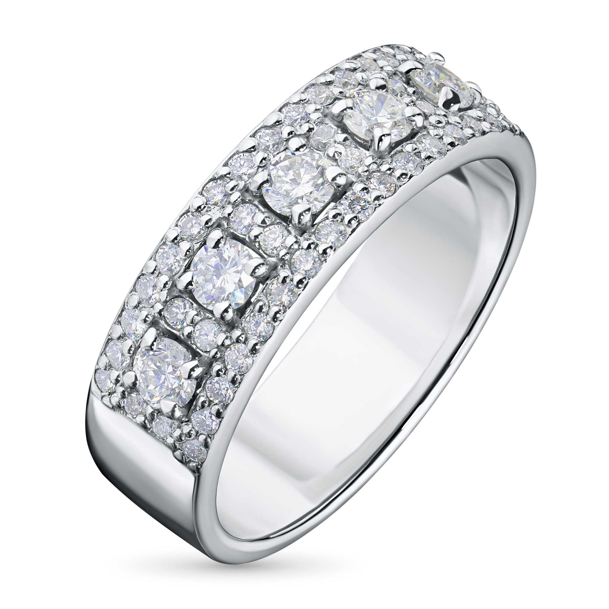 

Кольцо из белого золота э4012кц08160800_white, э4012кц08160800_white
