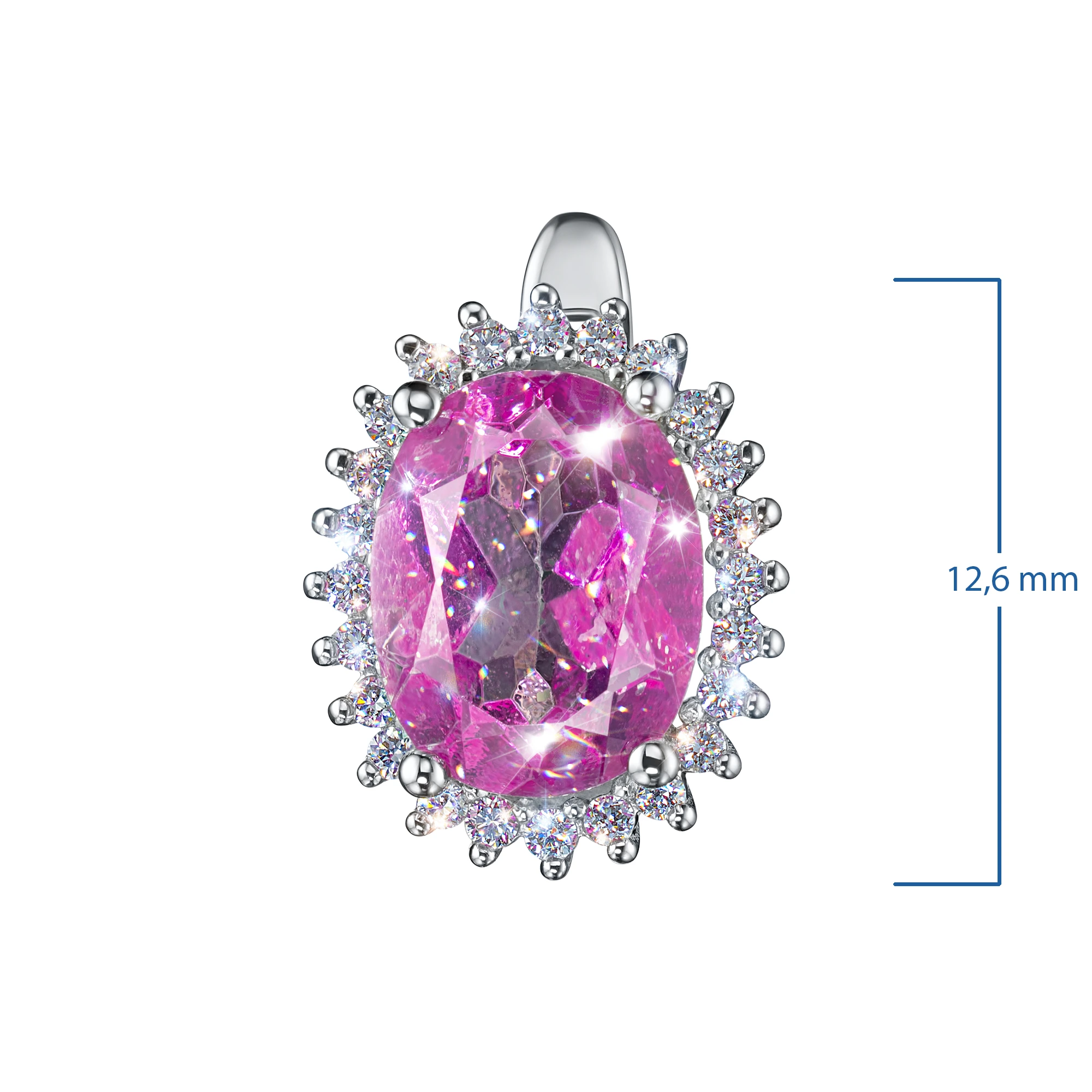 

Серьги из белого золота с топазами э4771сг05210412, э4771сг05210412