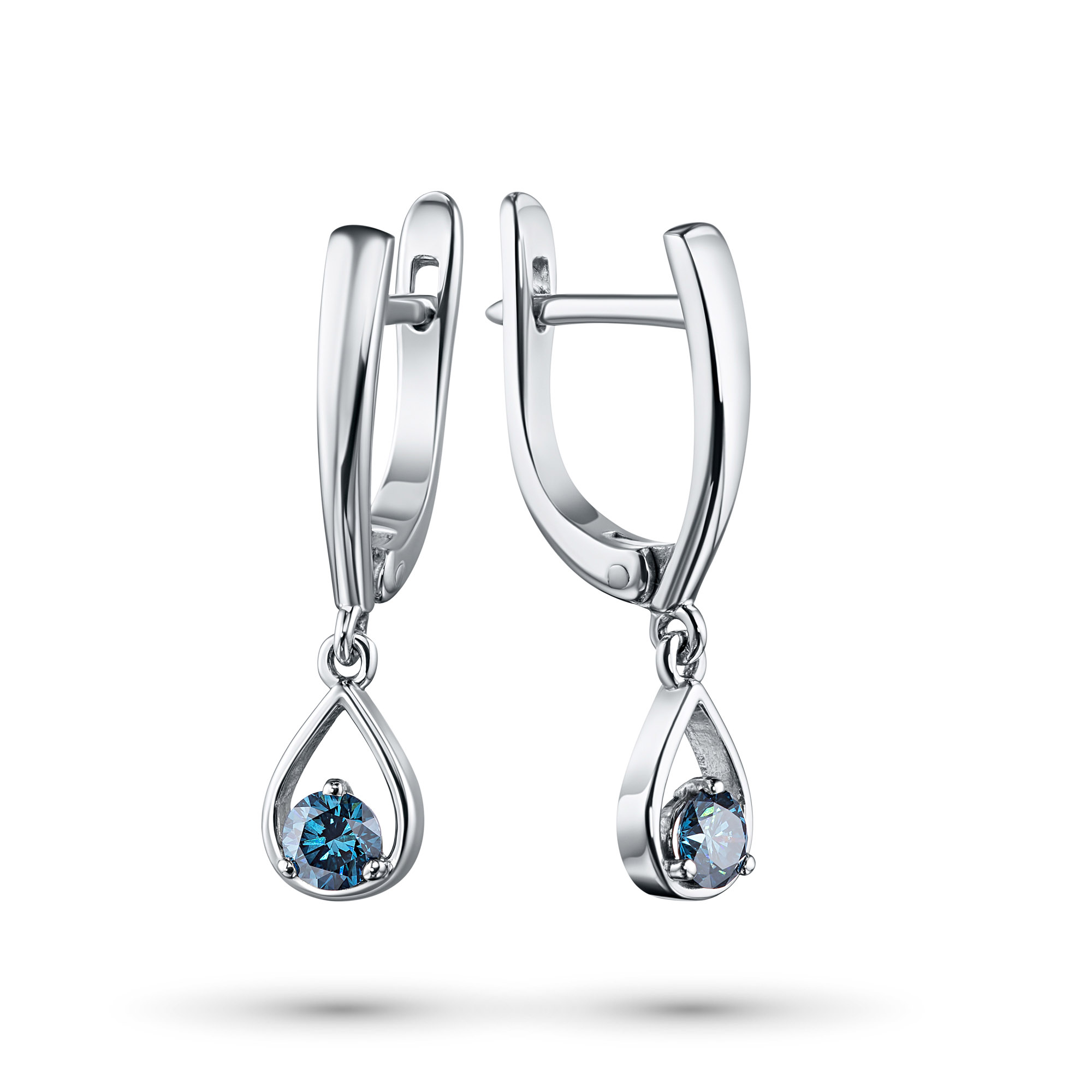 

Серьги из белого золота э09с041906_blue, э09с041906_blue